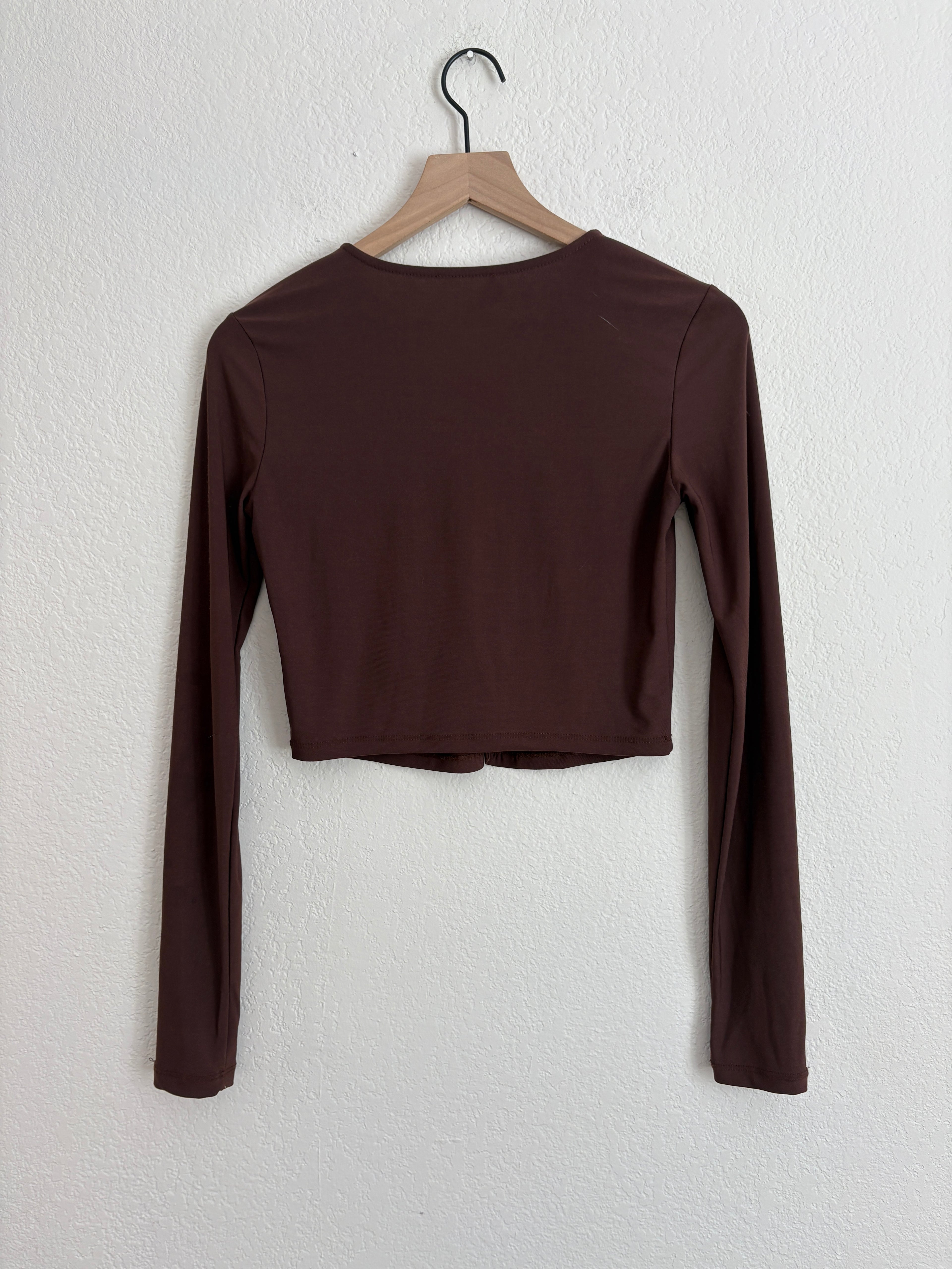 Bershka Chocolate Cardigan (M)
