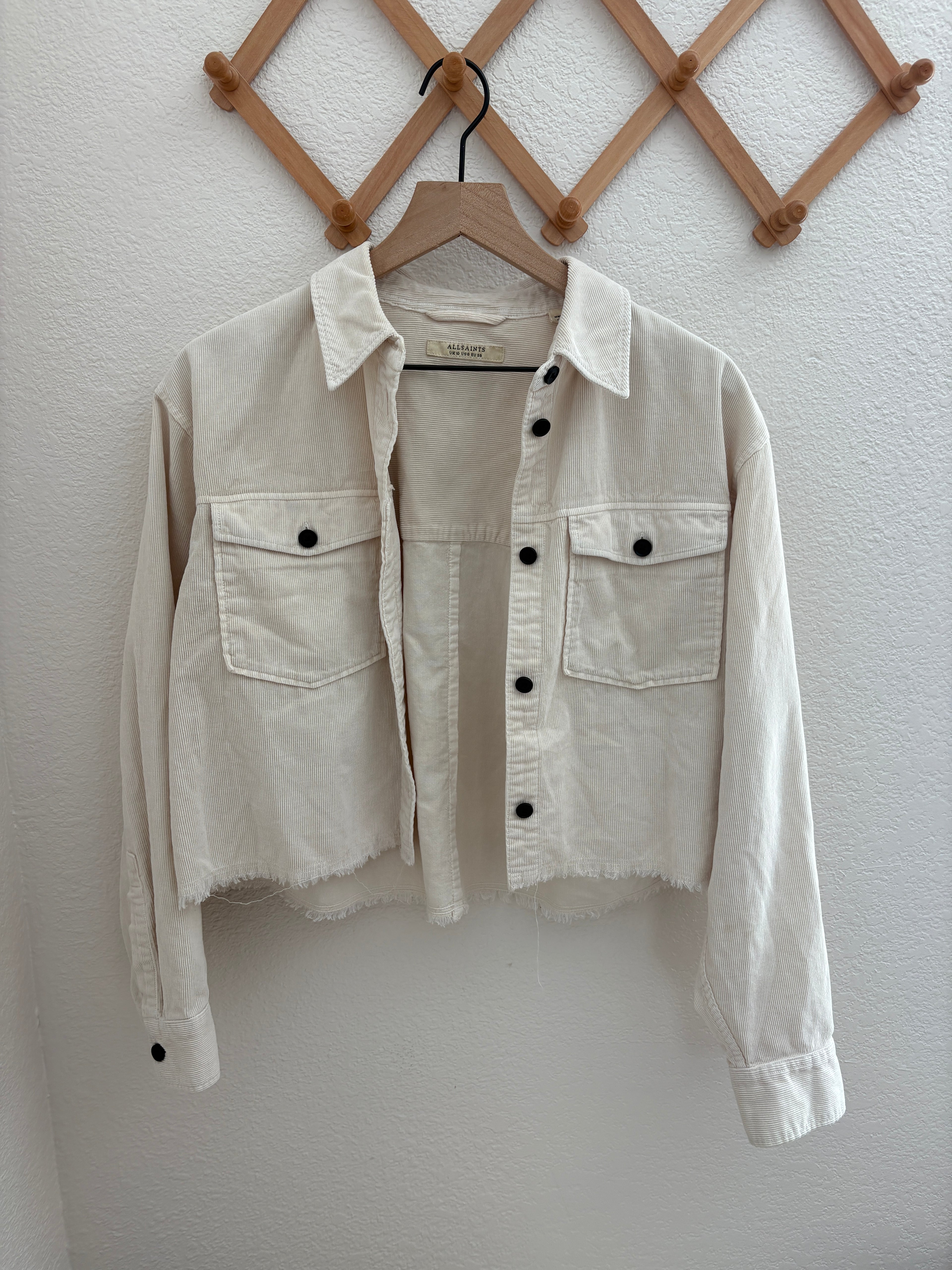 All Saints Cropped Corduroy Jacket (6)