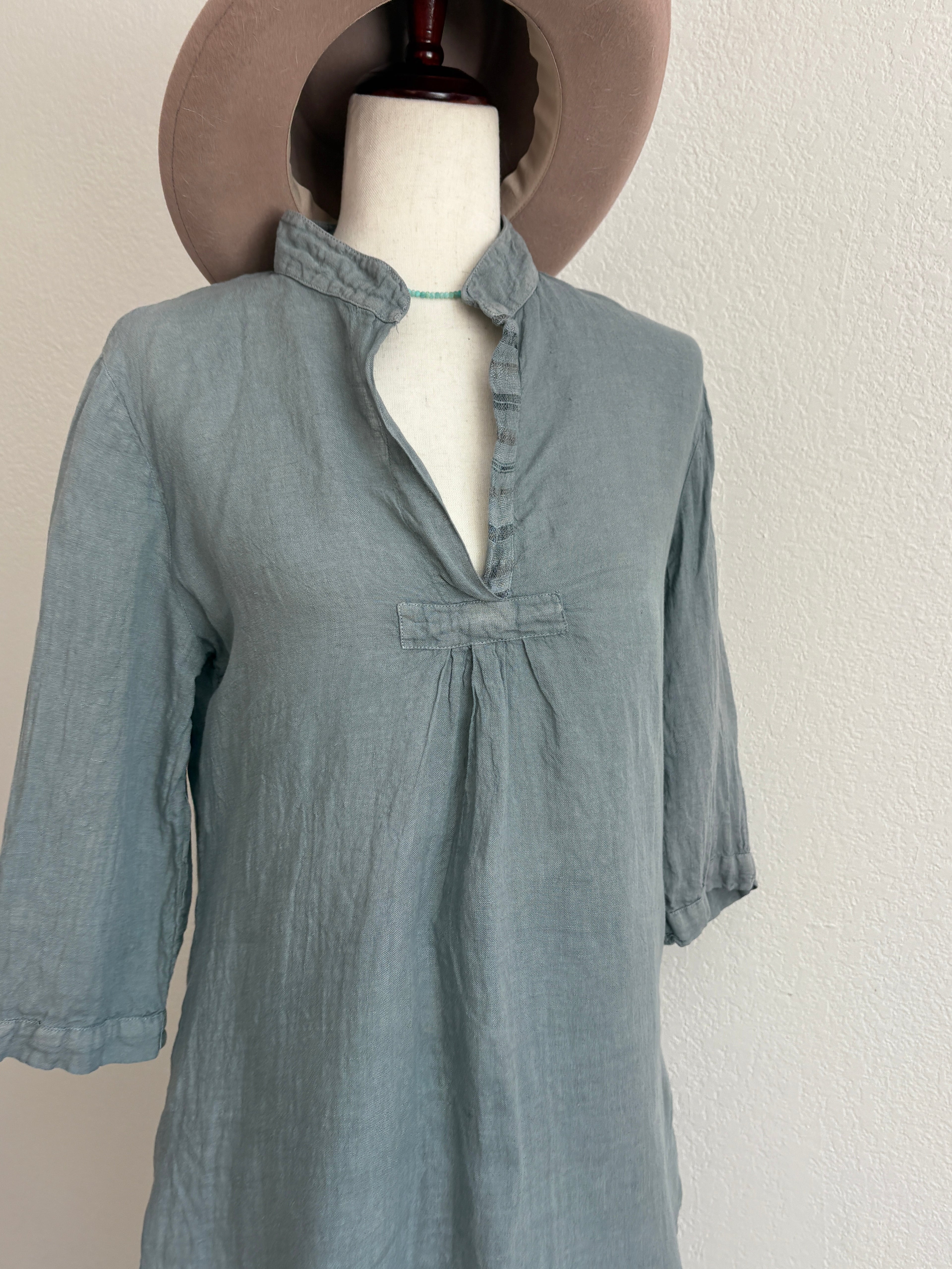 La Bottega di Brunella Linen Tunic (M)