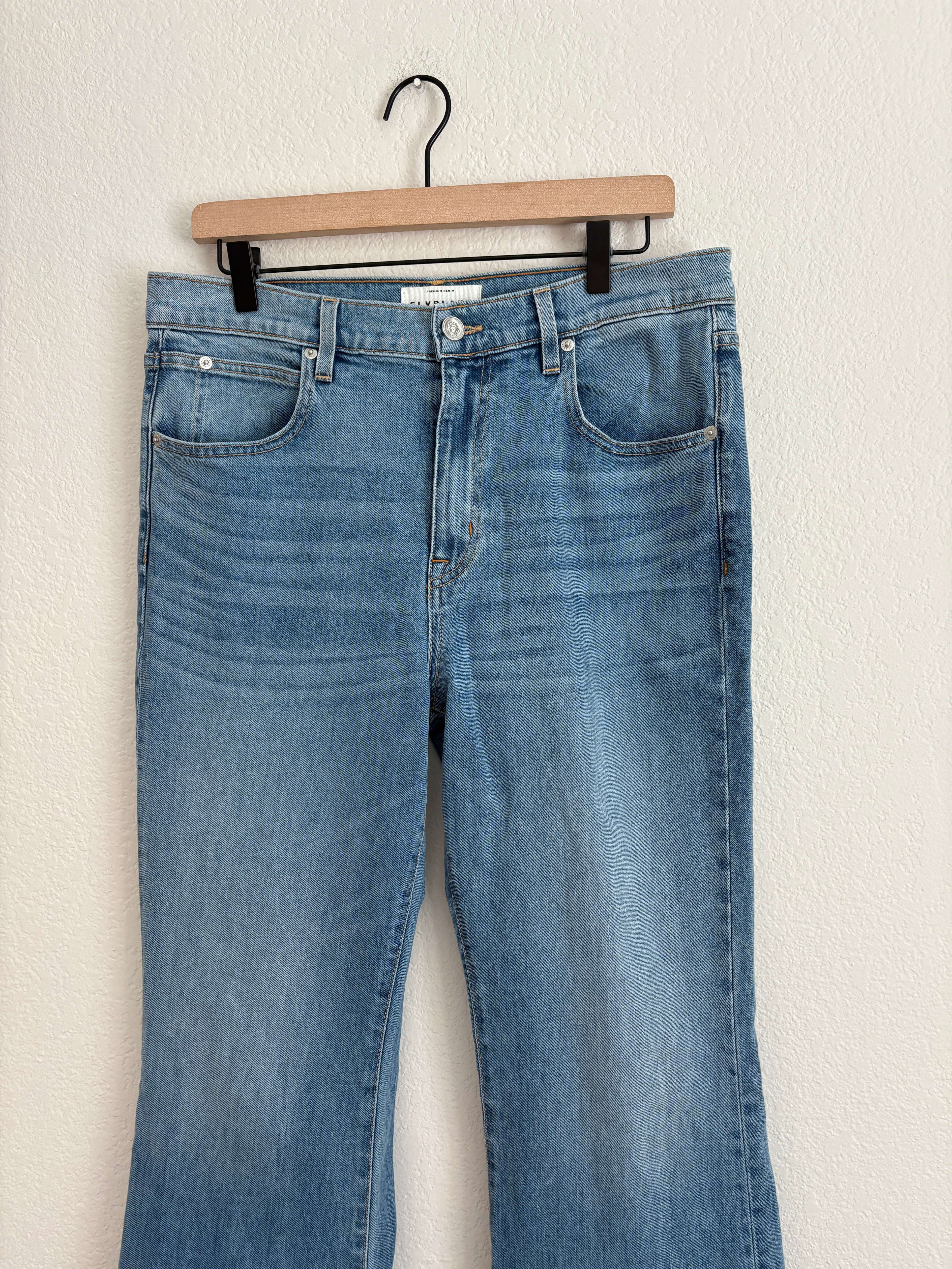 Slvrlake Reese High Rise Boot Cut Jeans (32)