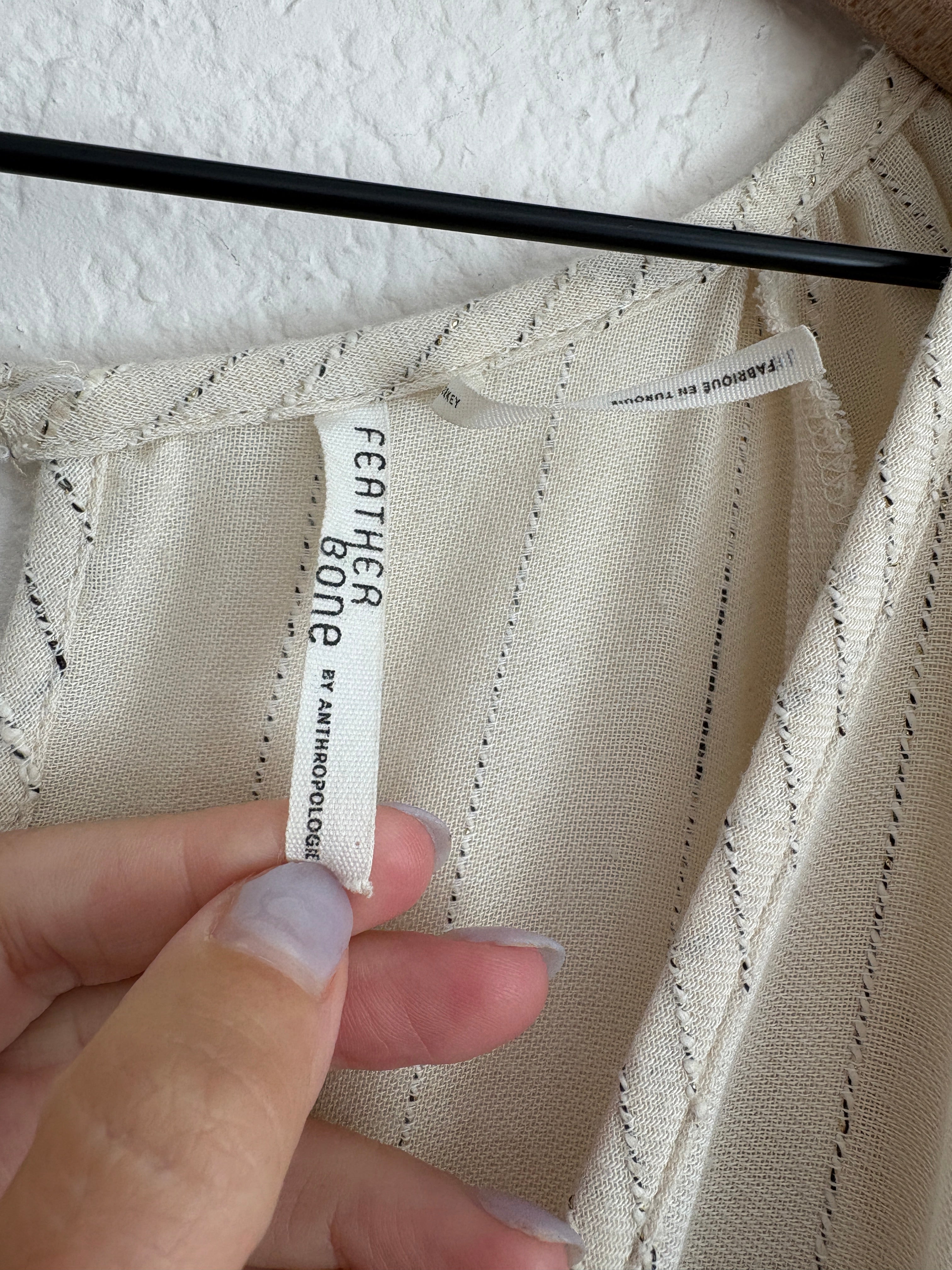 Anthropologie Feather & Bone Soleil Jumpsuit (XL)