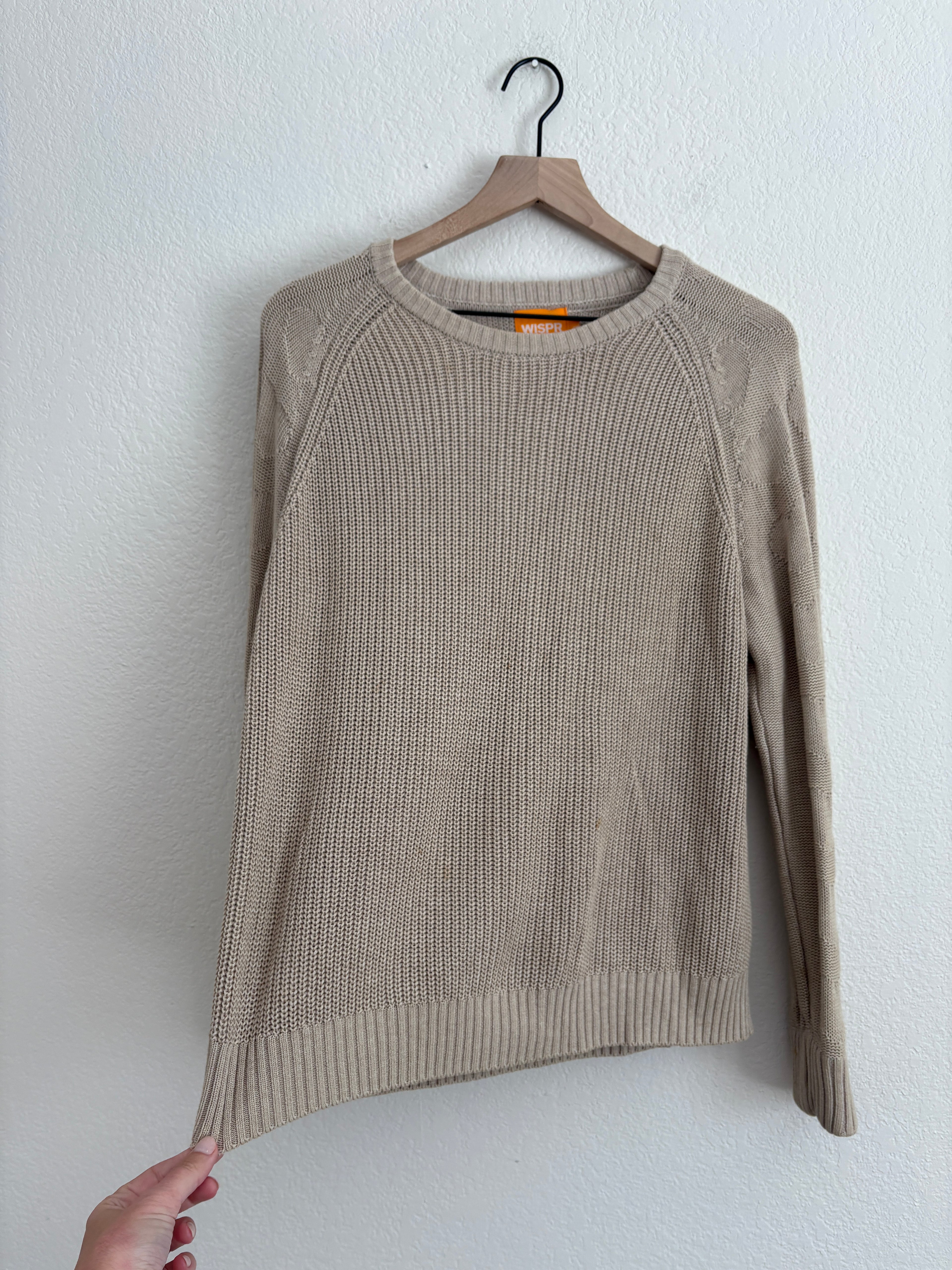 Wispr Brand Cotton/Silk Sweater (L)