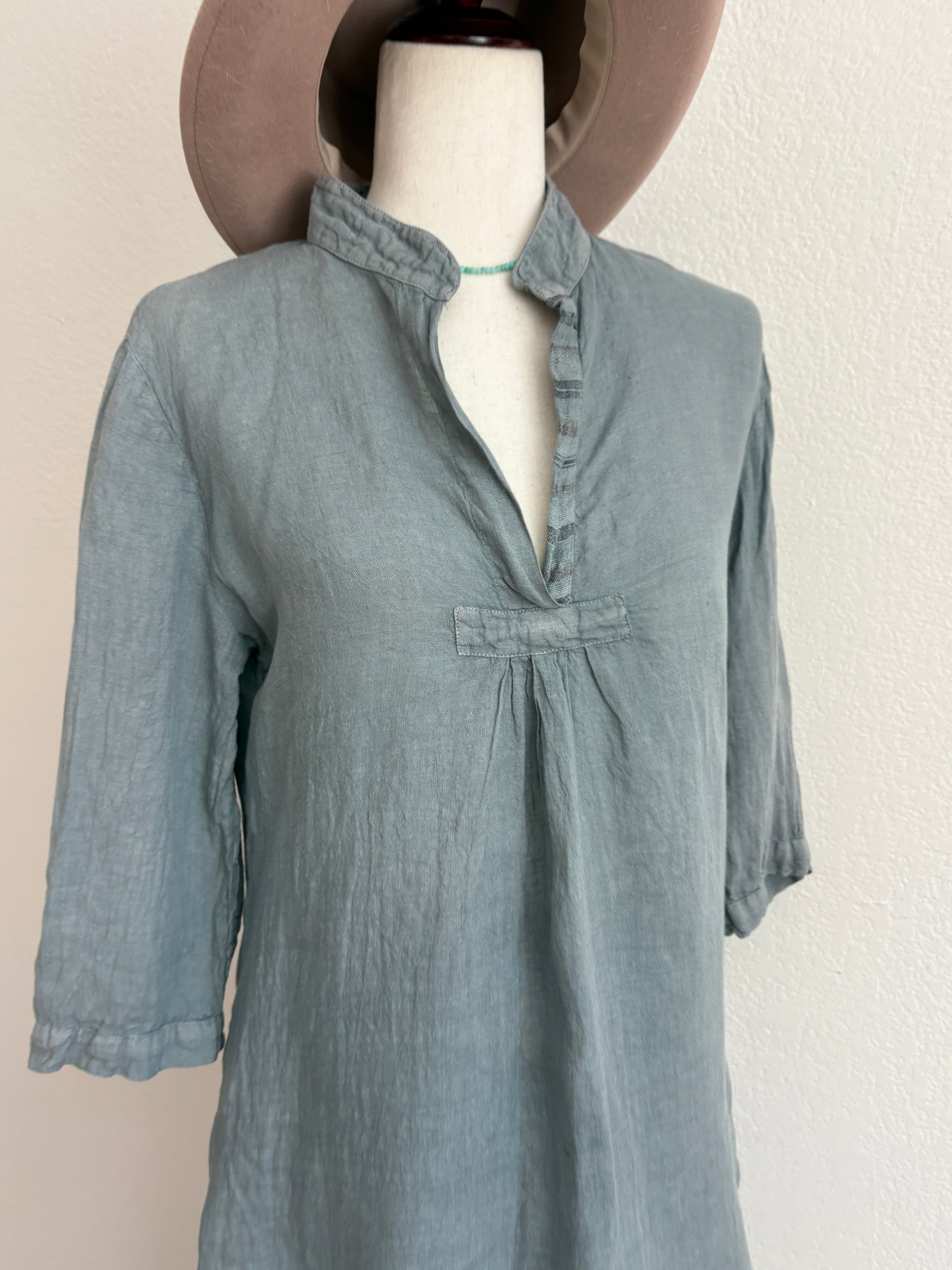 La Bottega di Brunella Linen Tunic (M)