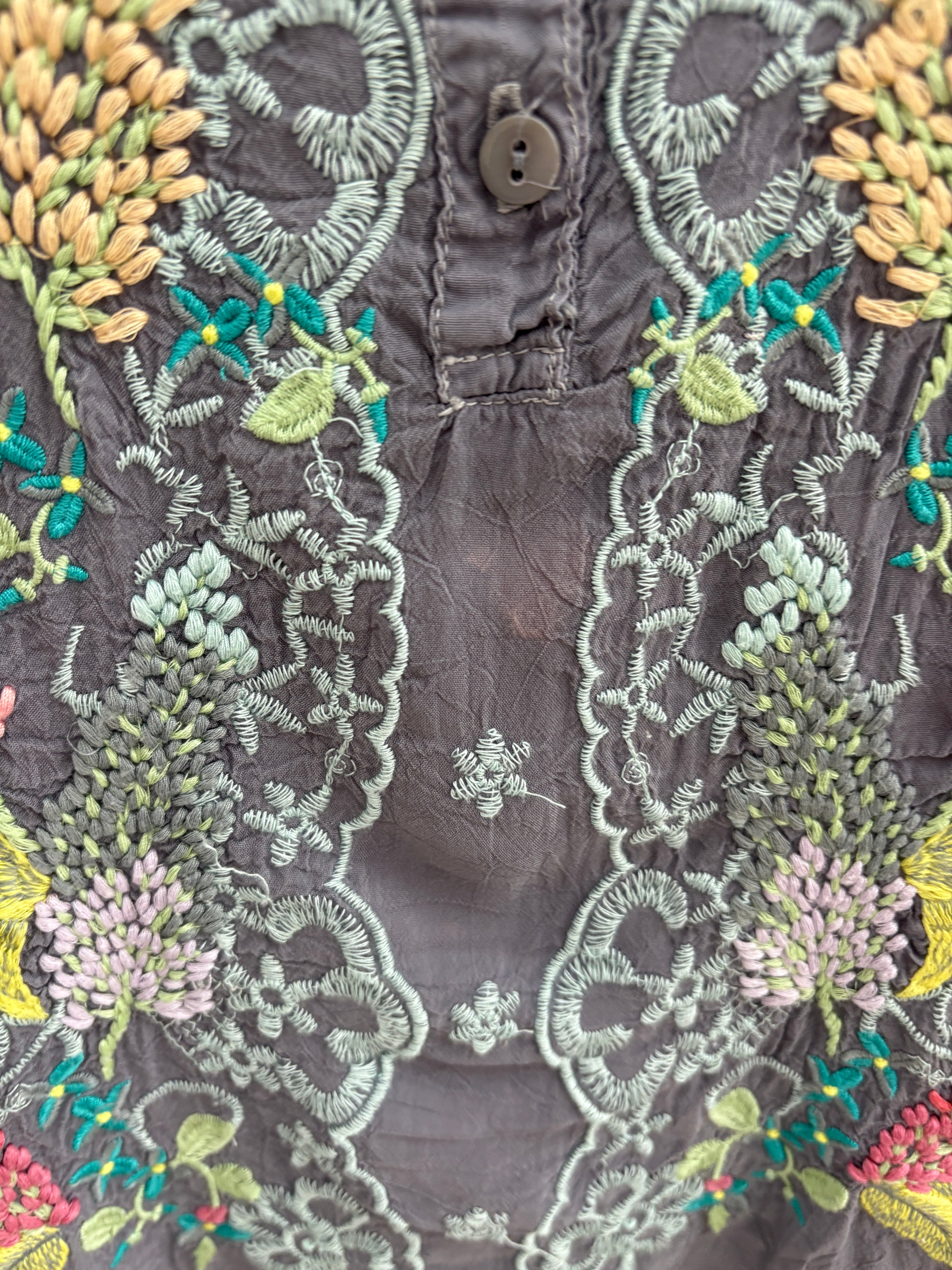 Johnny Was Embroidered Top (XS)