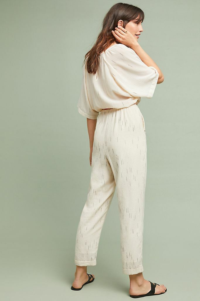 Anthropologie Feather & Bone Soleil Jumpsuit (XL)