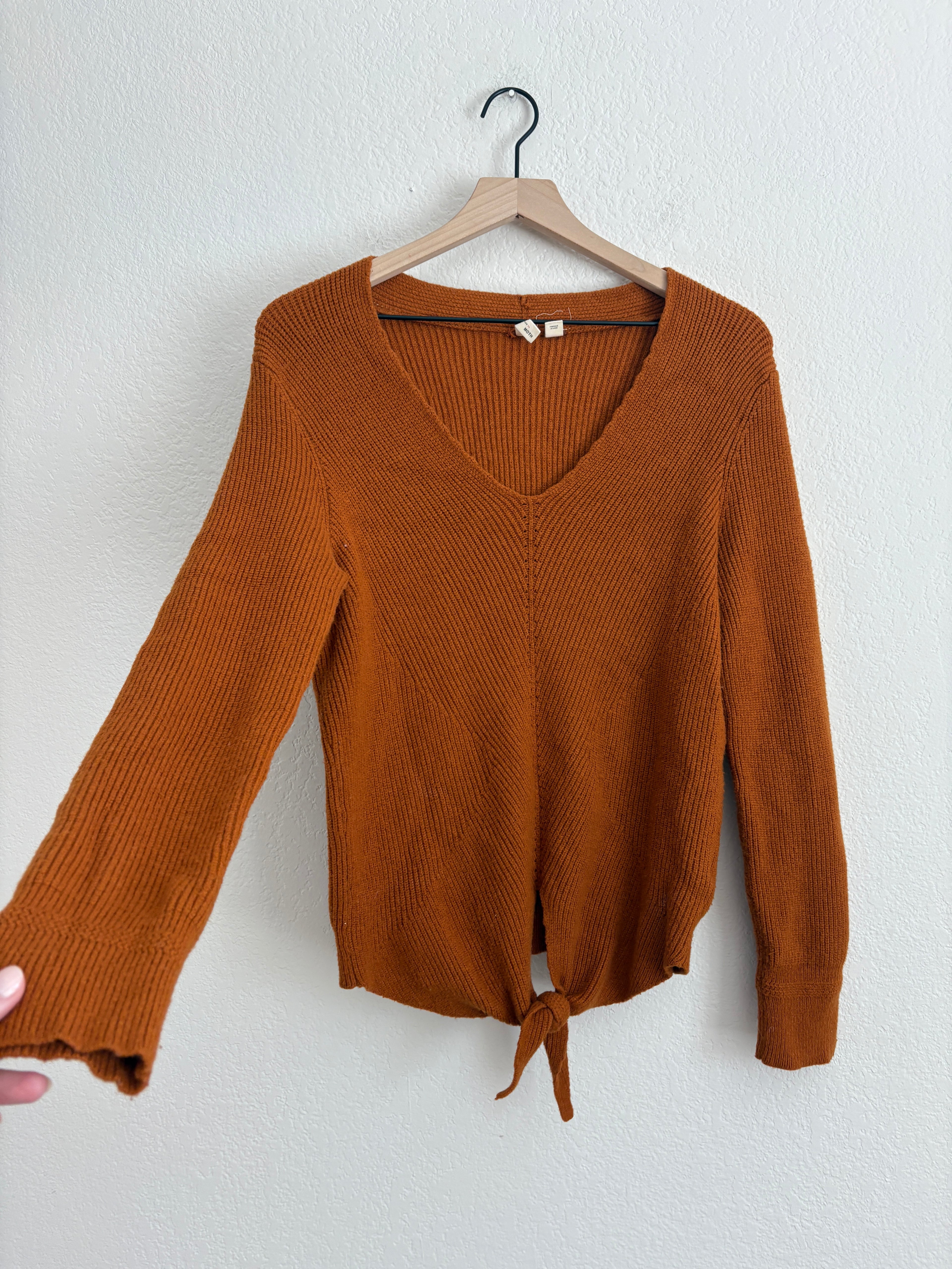 Anthropologie Moth Pumpkin Sweater (M)