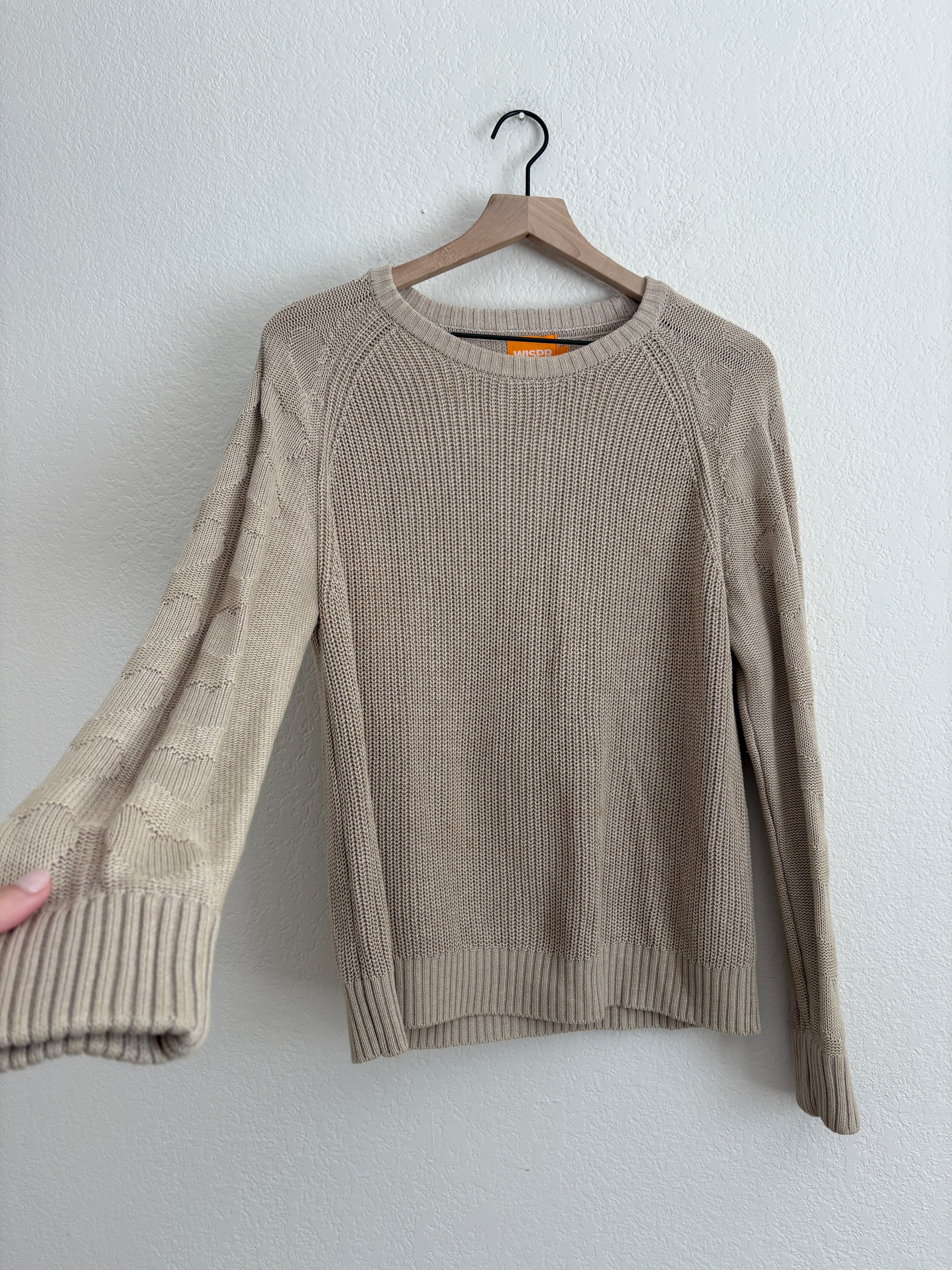Wispr Brand Cotton/Silk Sweater (L)