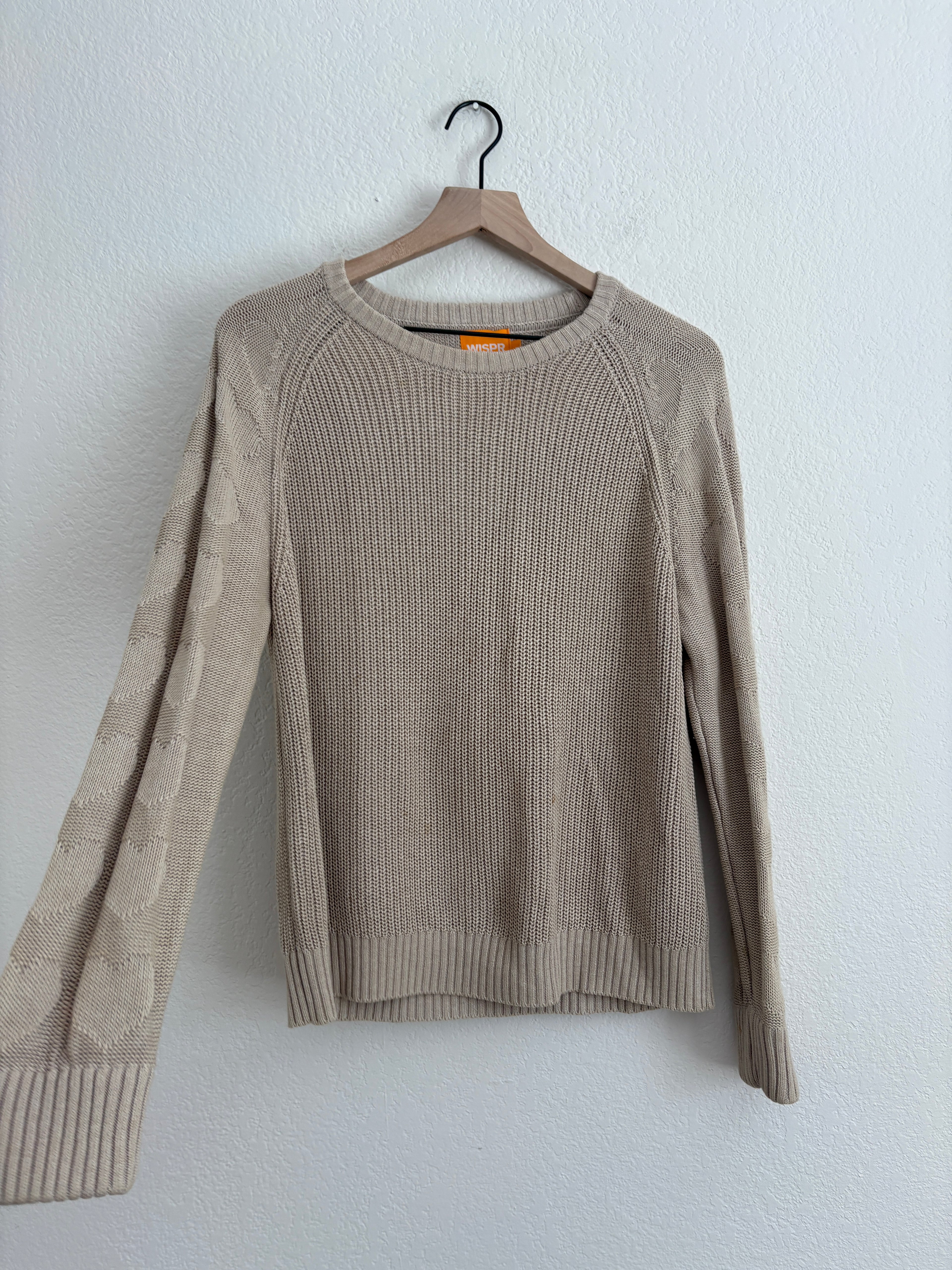 Wispr Brand Cotton/Silk Sweater (L)