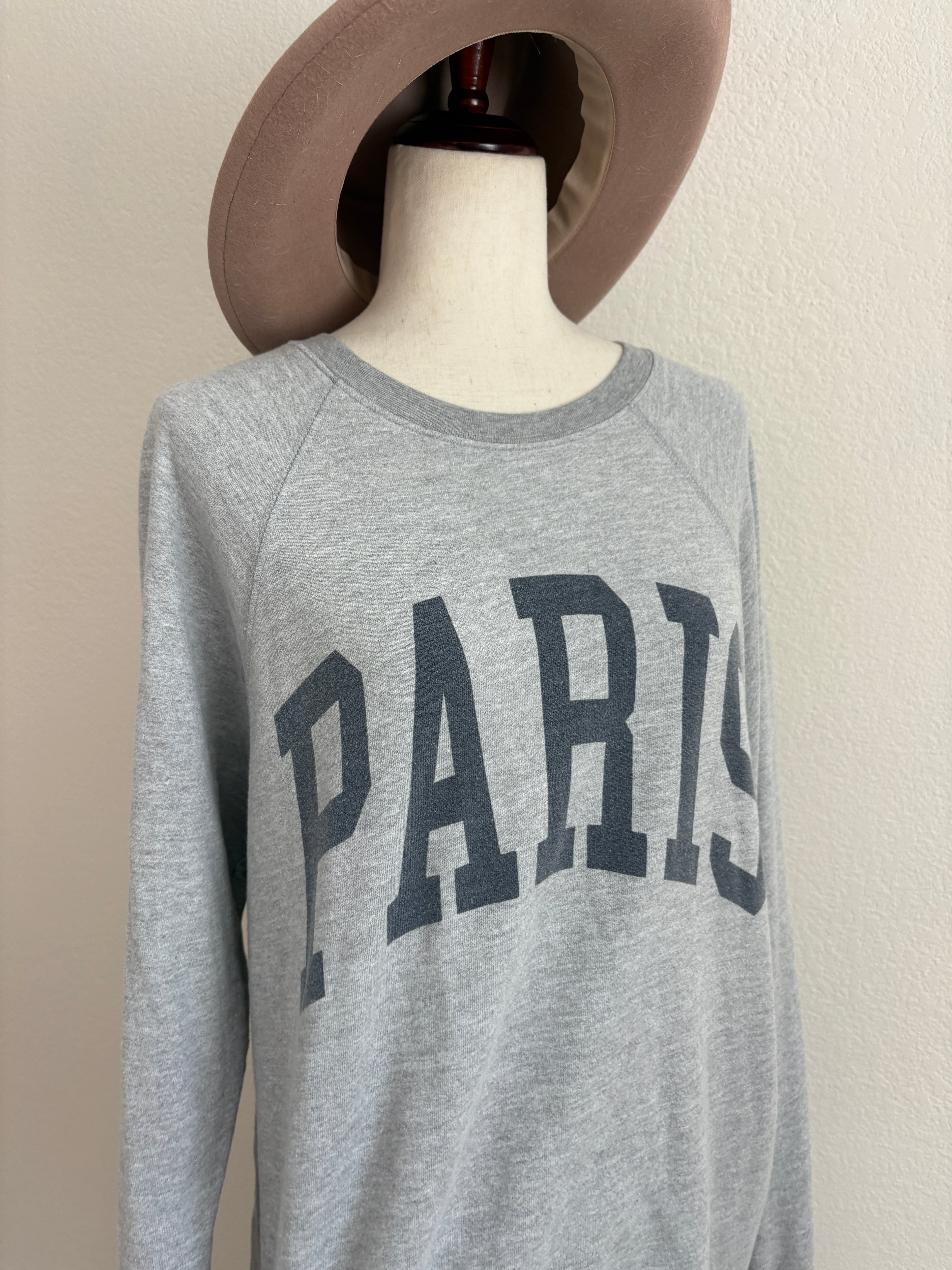 Free People Original Retro Brand Paris Sweatshirt (S)