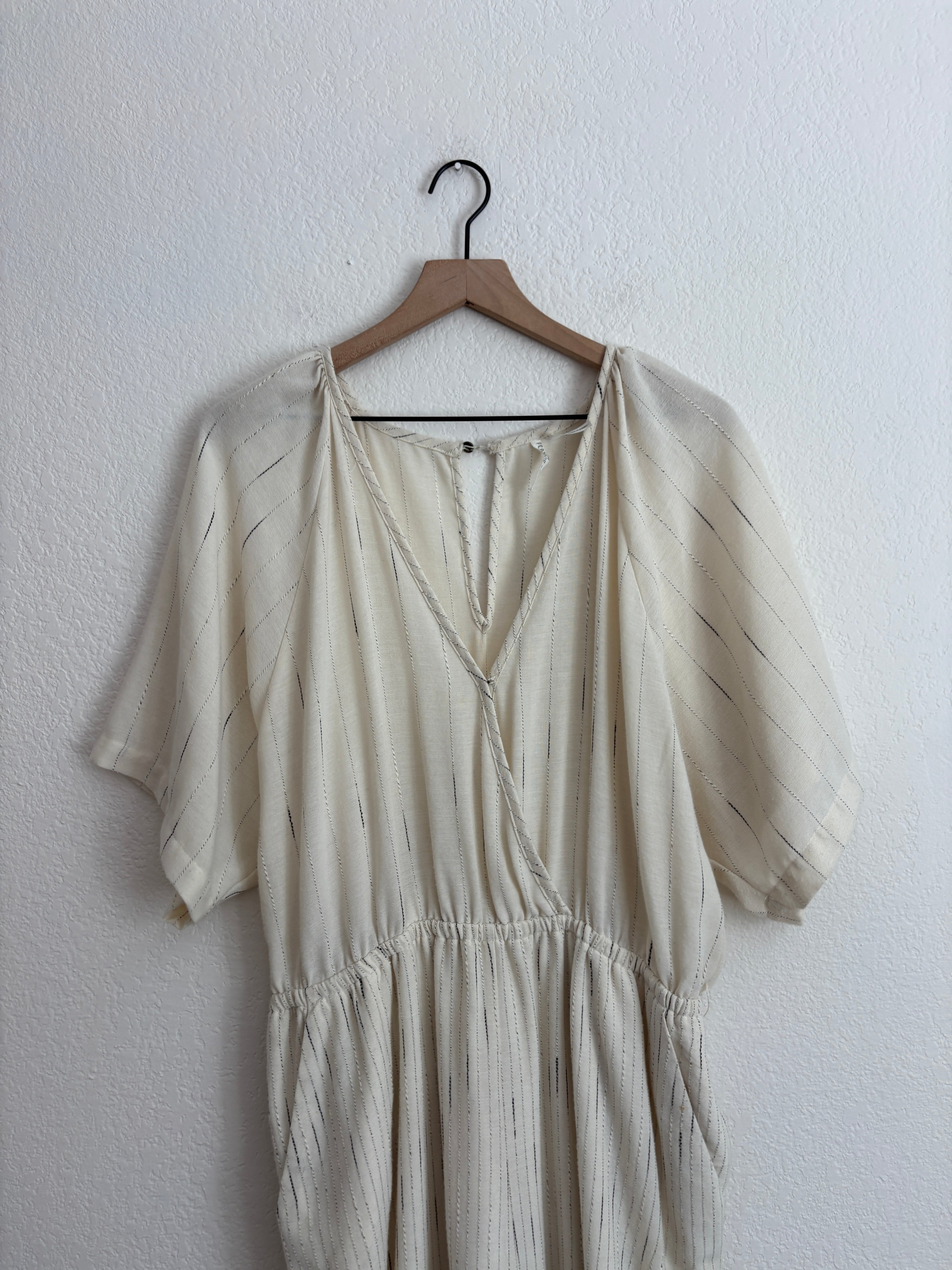 Anthropologie Feather & Bone Soleil Jumpsuit (XL)