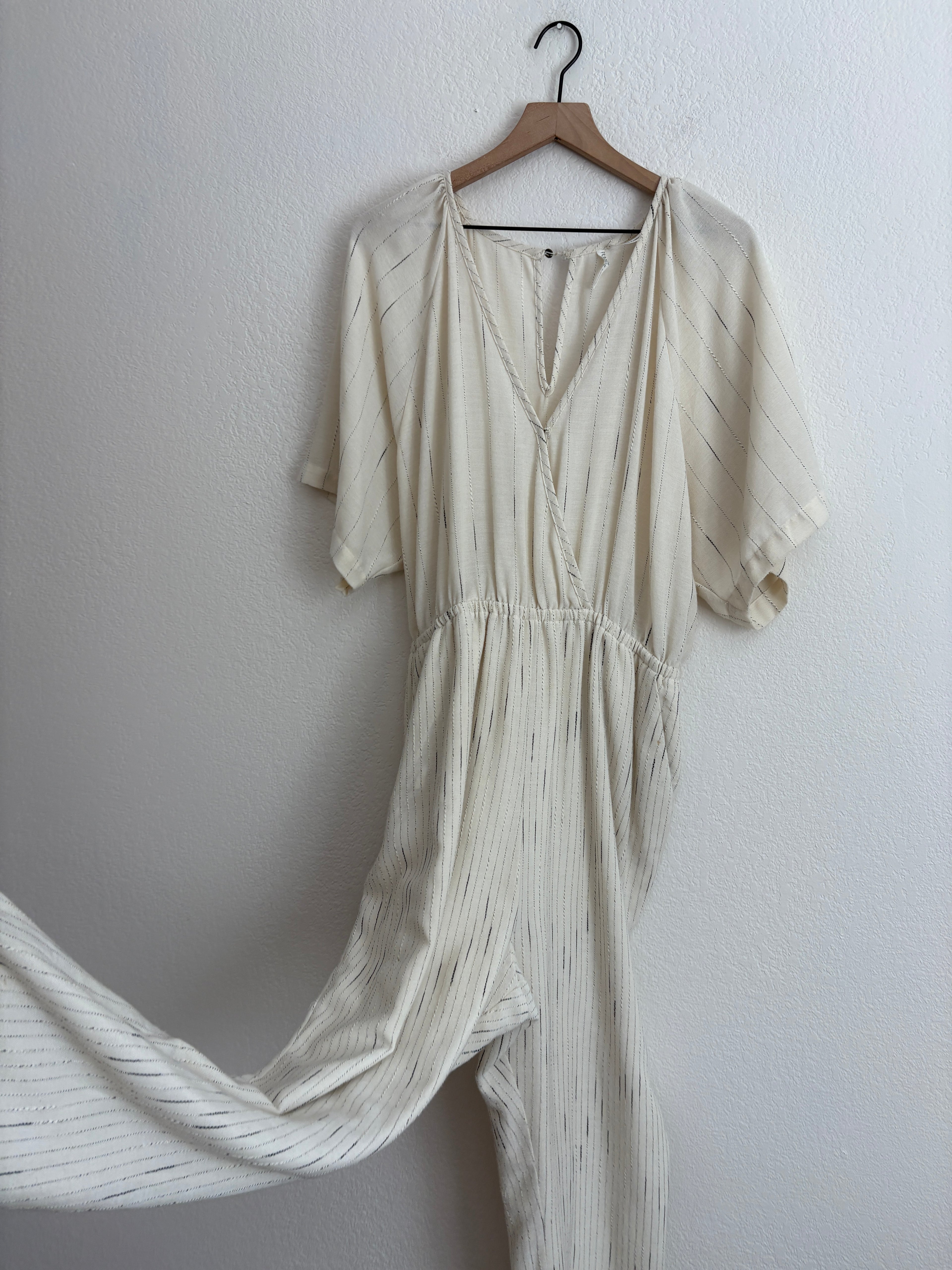 Anthropologie Feather & Bone Soleil Jumpsuit (XL)