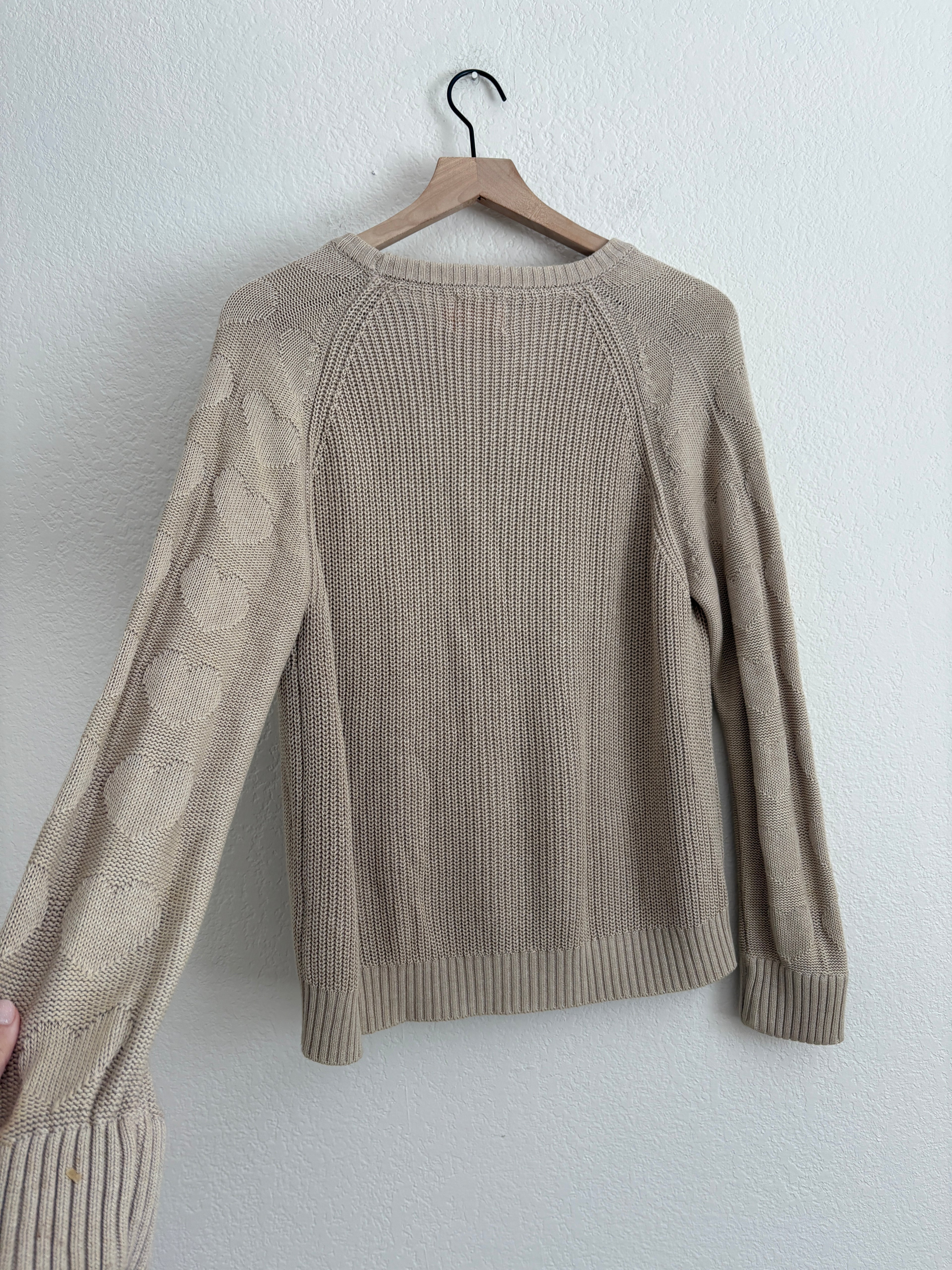 Wispr Brand Cotton/Silk Sweater (L)