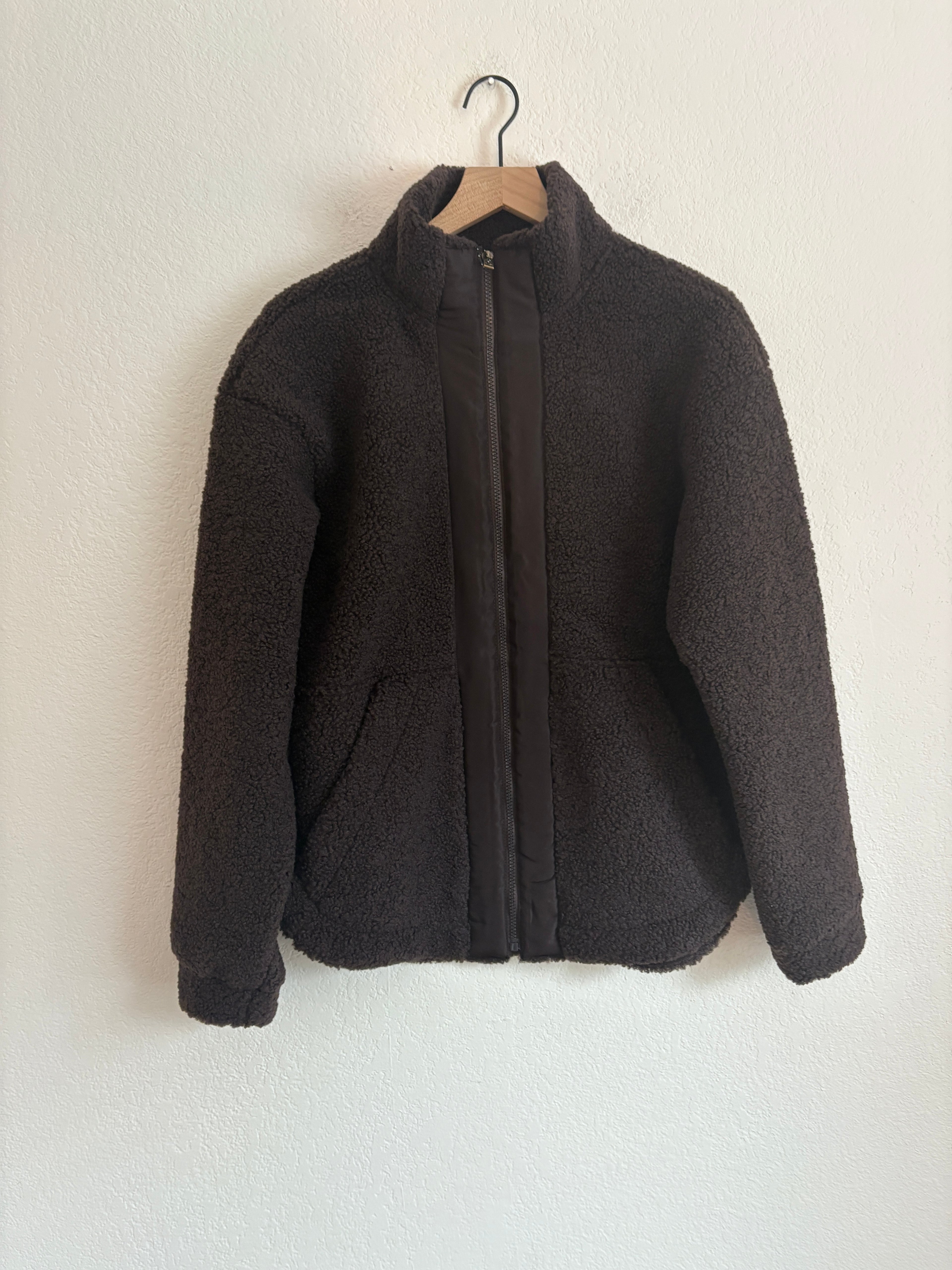Avalanche Chocolate Zip Up Teddy (L)