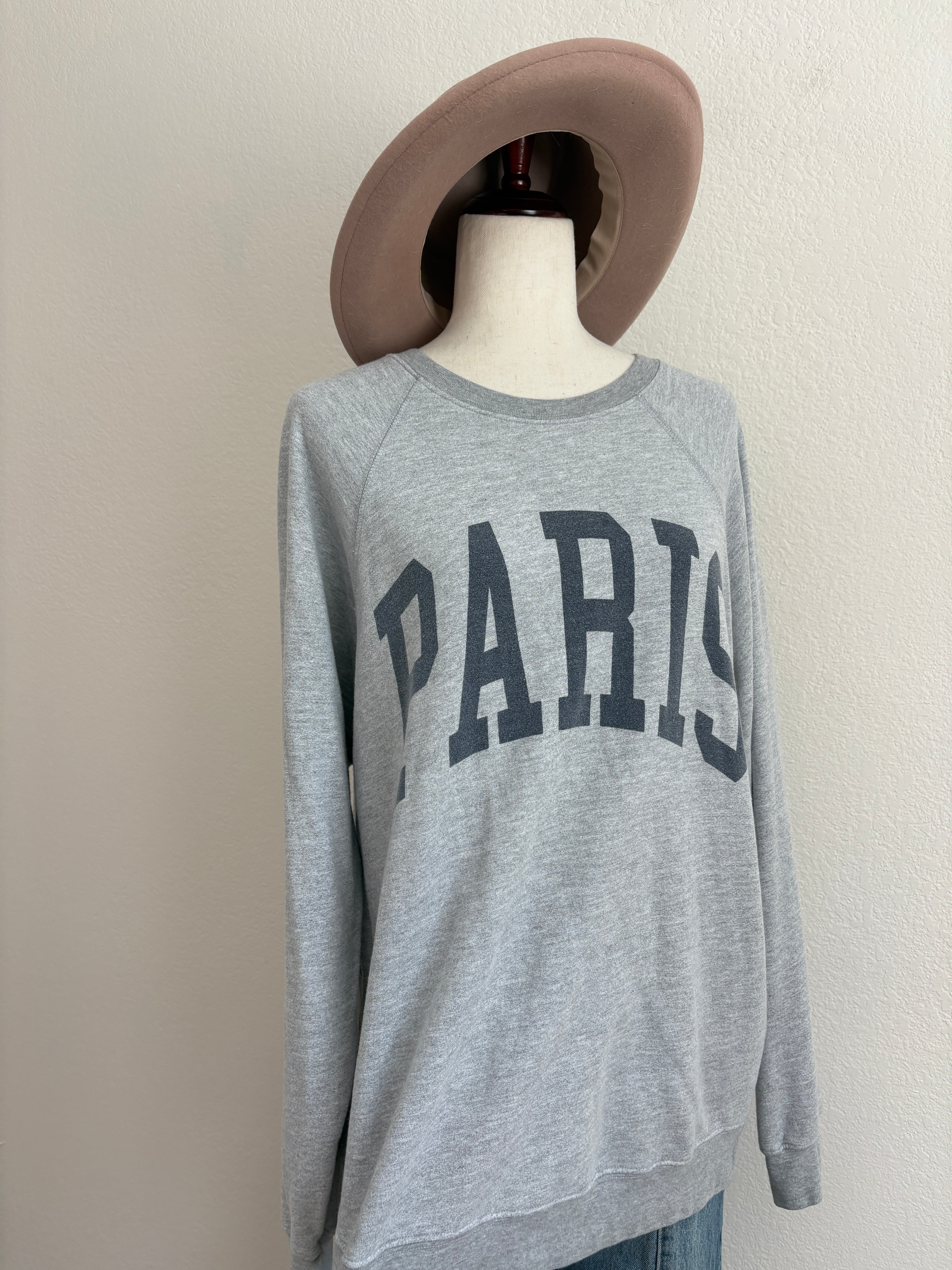 Free People Original Retro Brand Paris Sweatshirt (S)