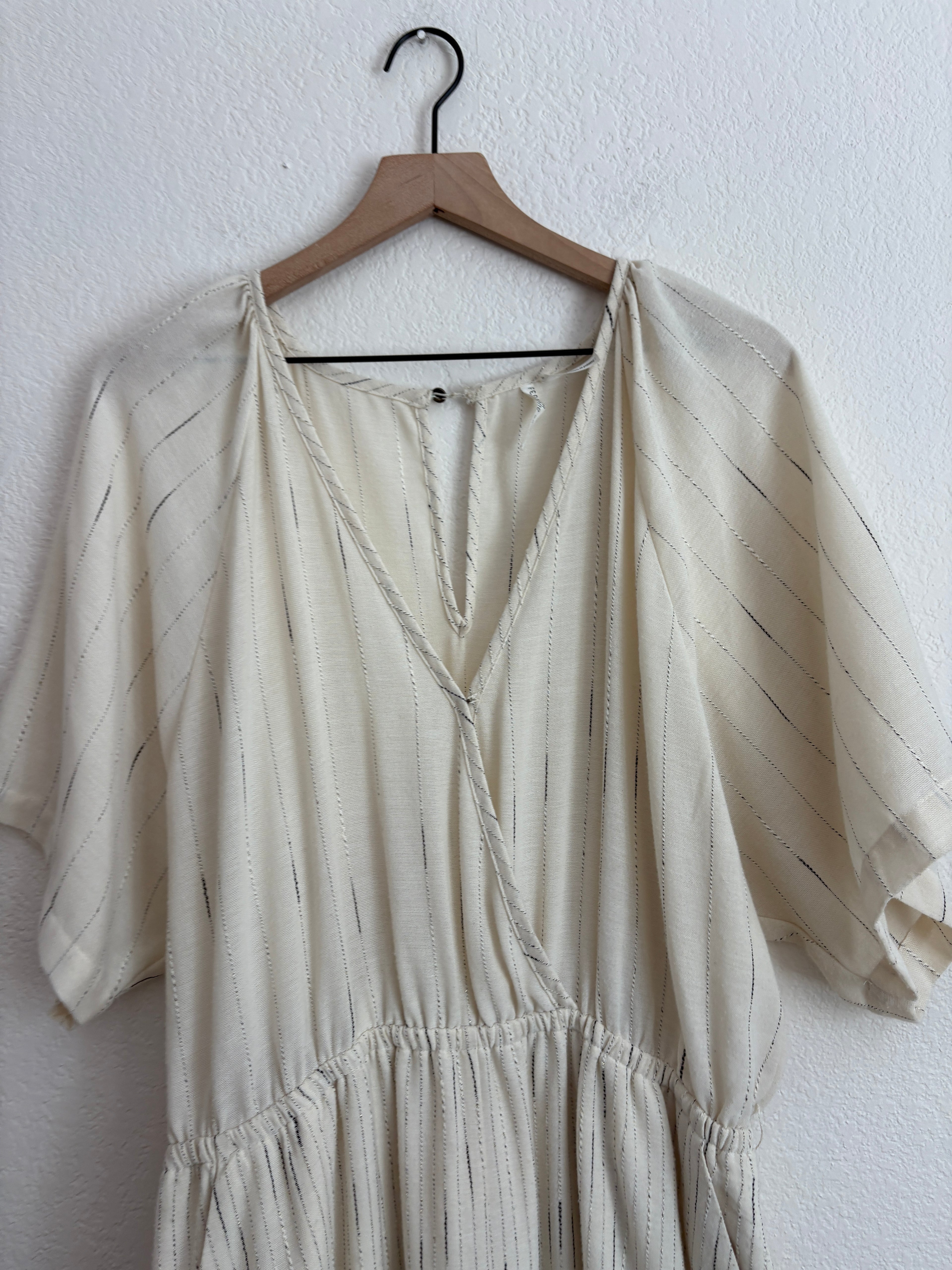 Anthropologie Feather & Bone Soleil Jumpsuit (XL)