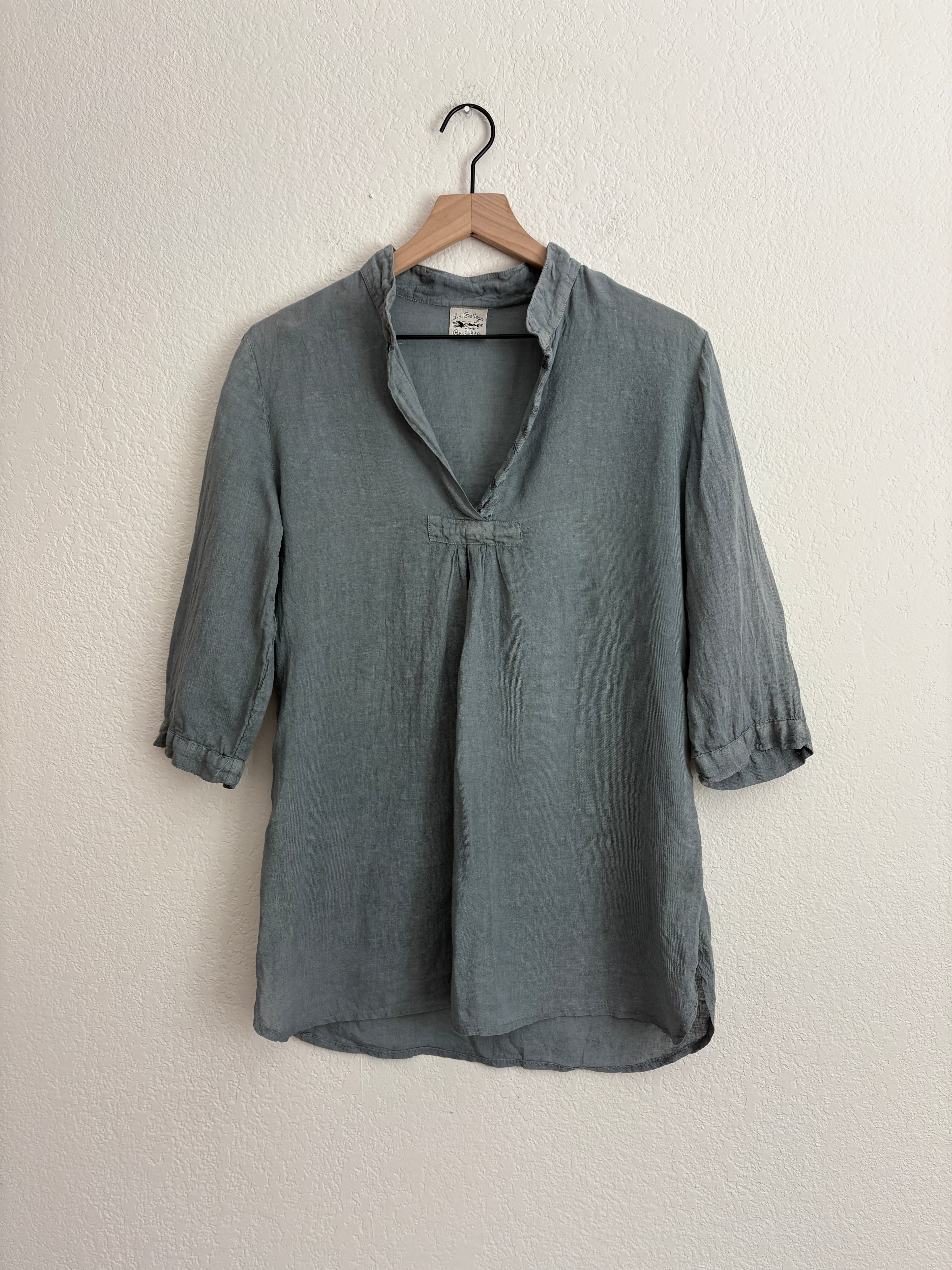 La Bottega di Brunella Linen Tunic (M)