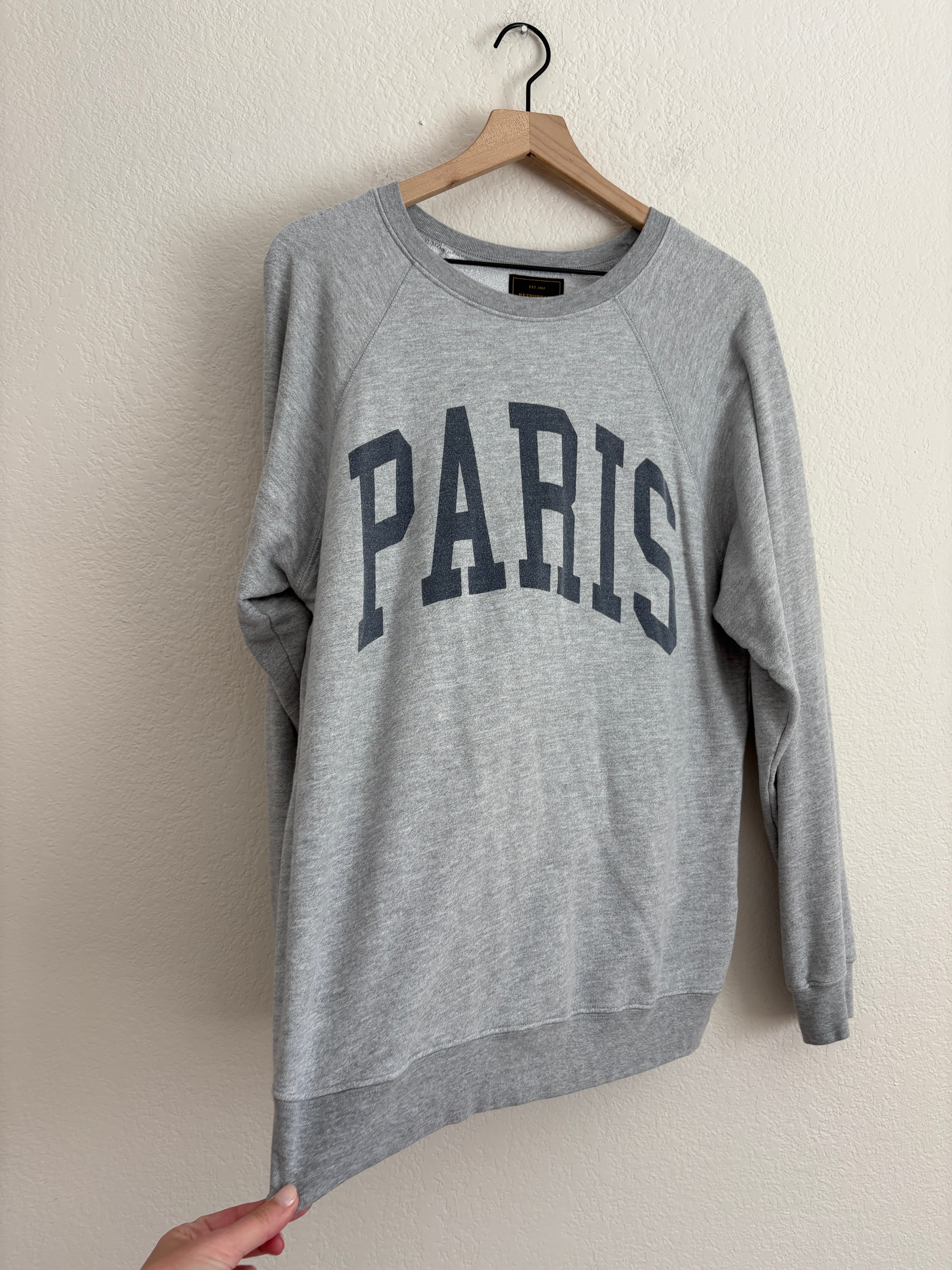 Free People Original Retro Brand Paris Sweatshirt (S)