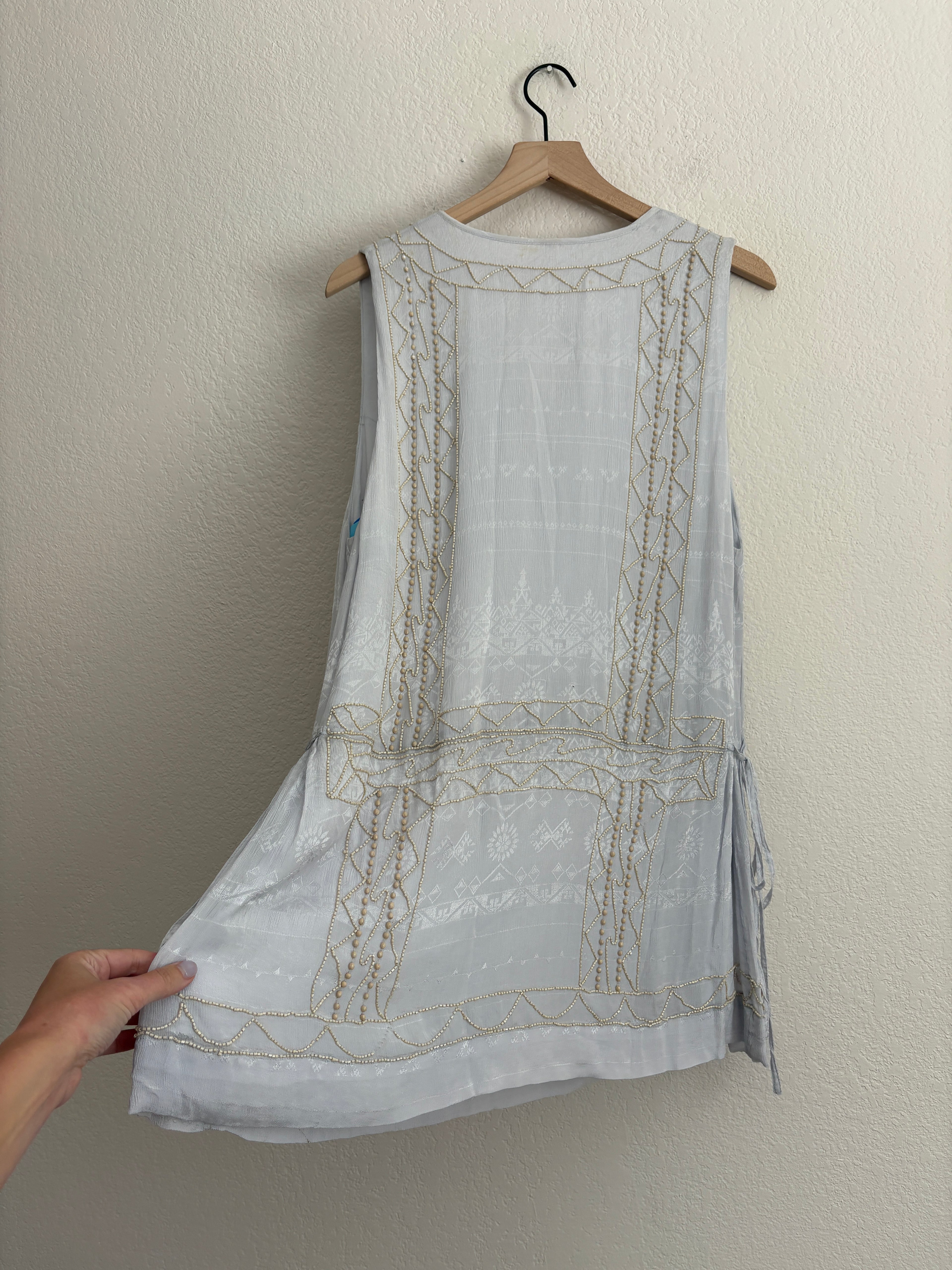 Free People Love Story Beaded Dress (S)