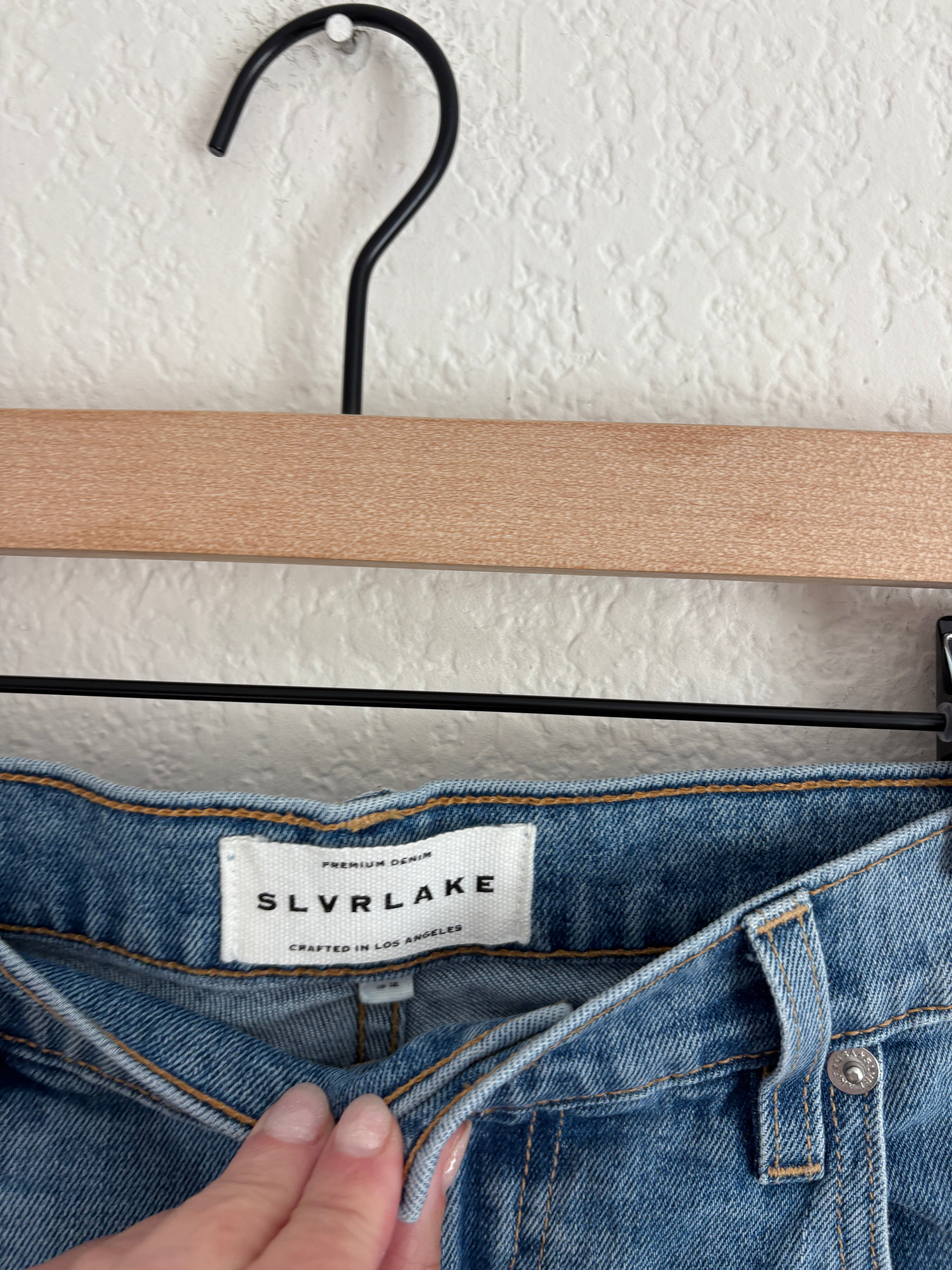 Slvrlake Reese High Rise Boot Cut Jeans (32)