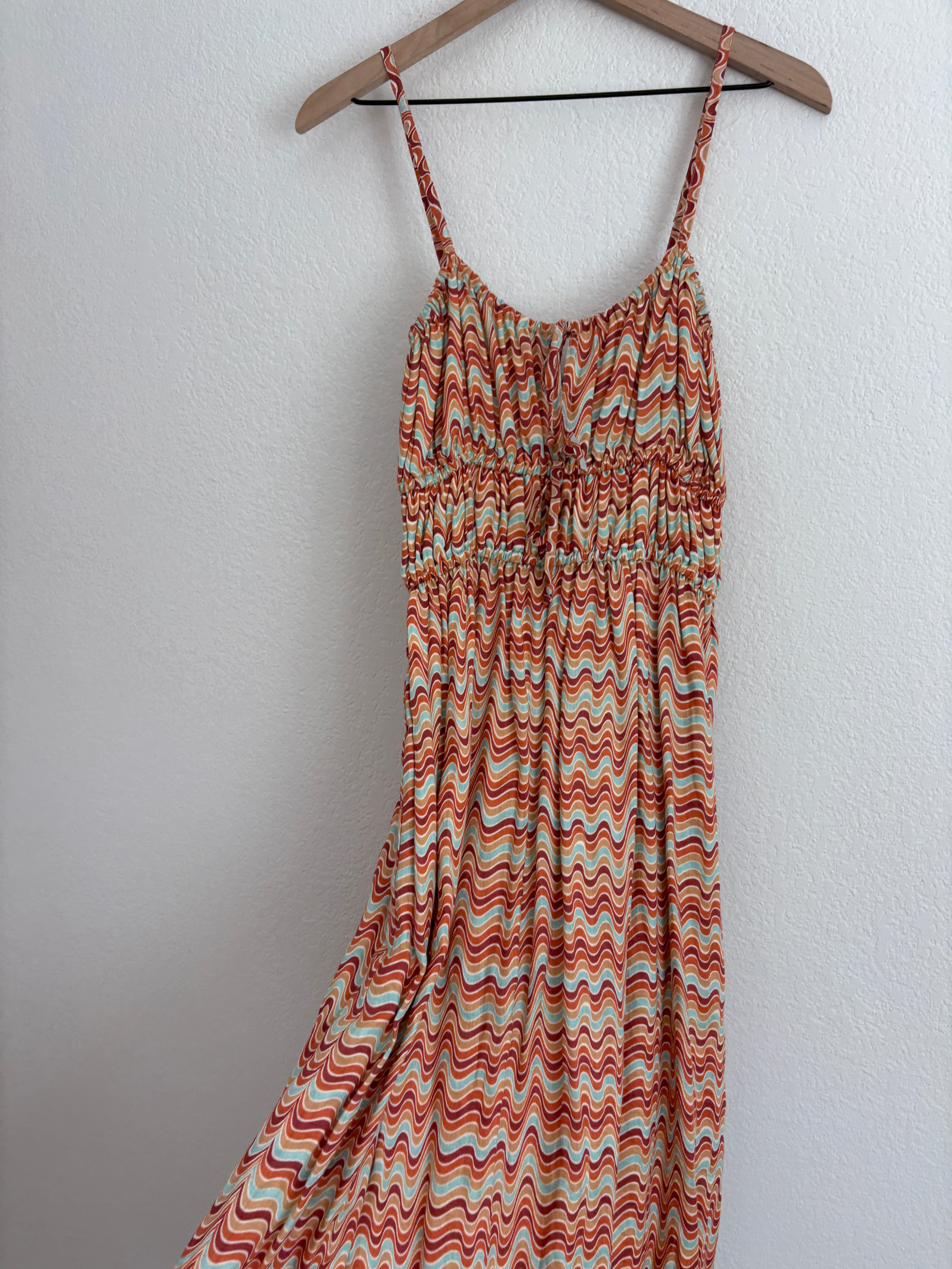 Faithfull The Brand Francesca Linen Midi Dress in Vadella Dusk (8)