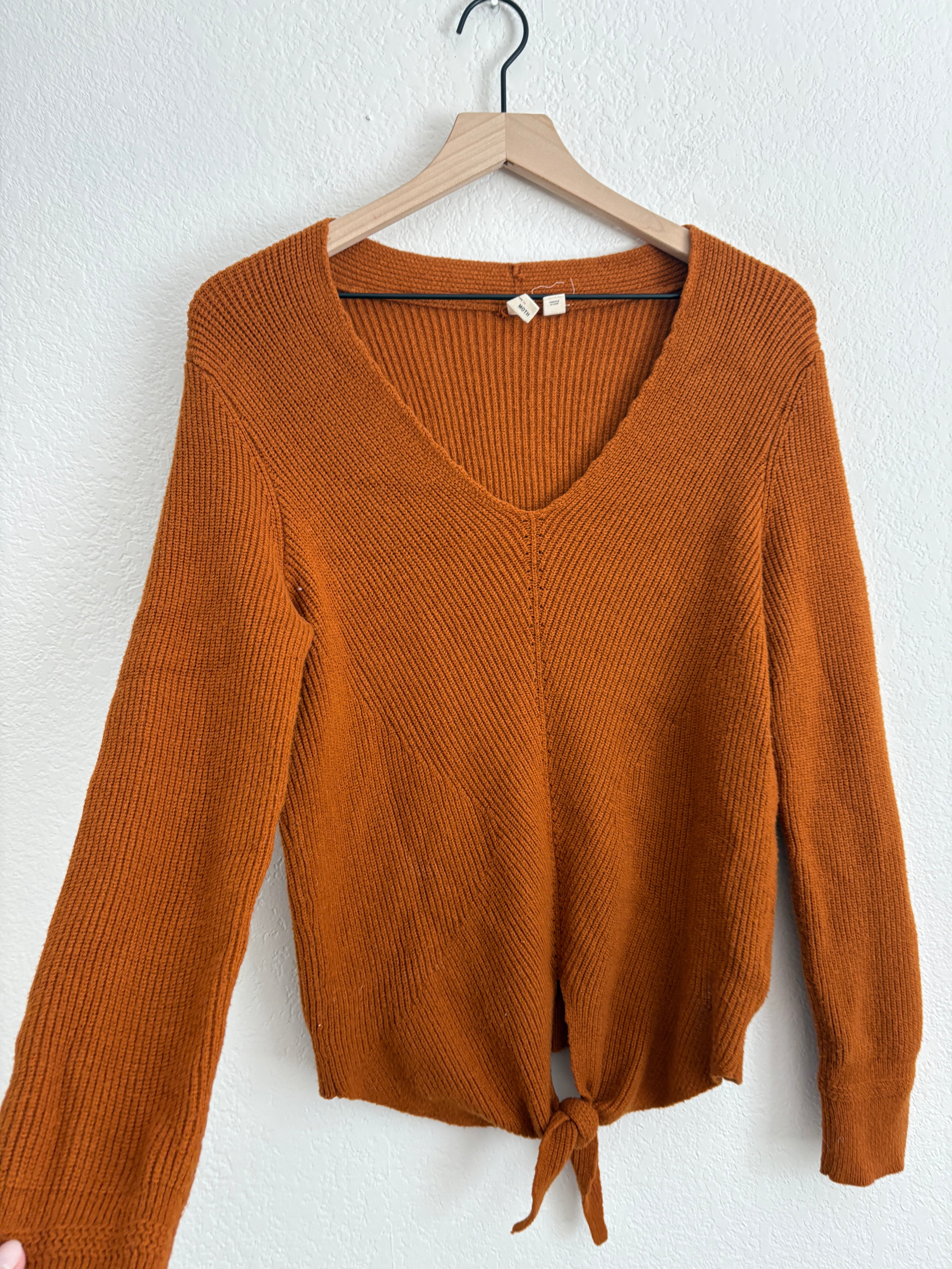 Anthropologie Moth Pumpkin Sweater (M)