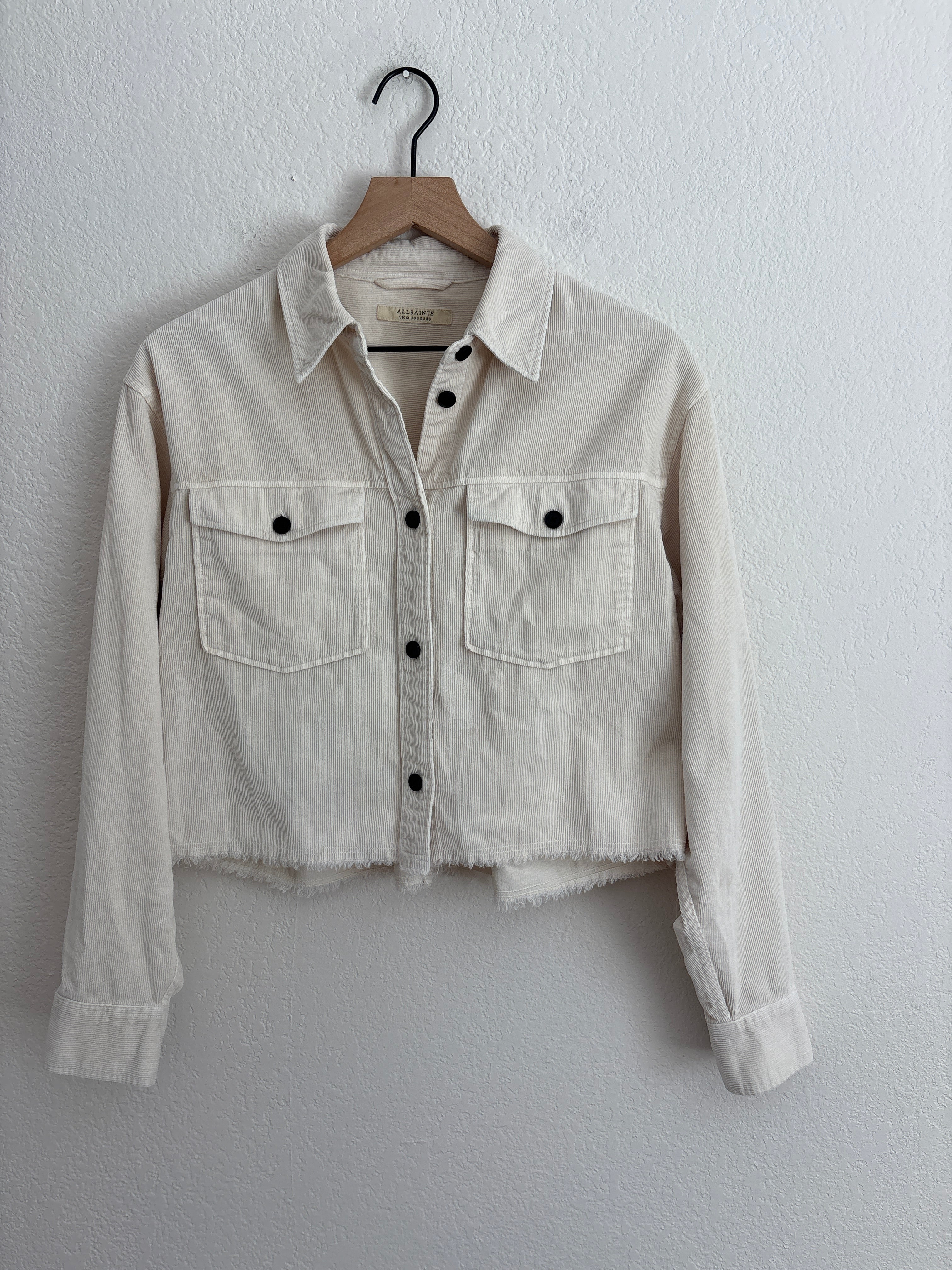 All Saints Cropped Corduroy Jacket (6)