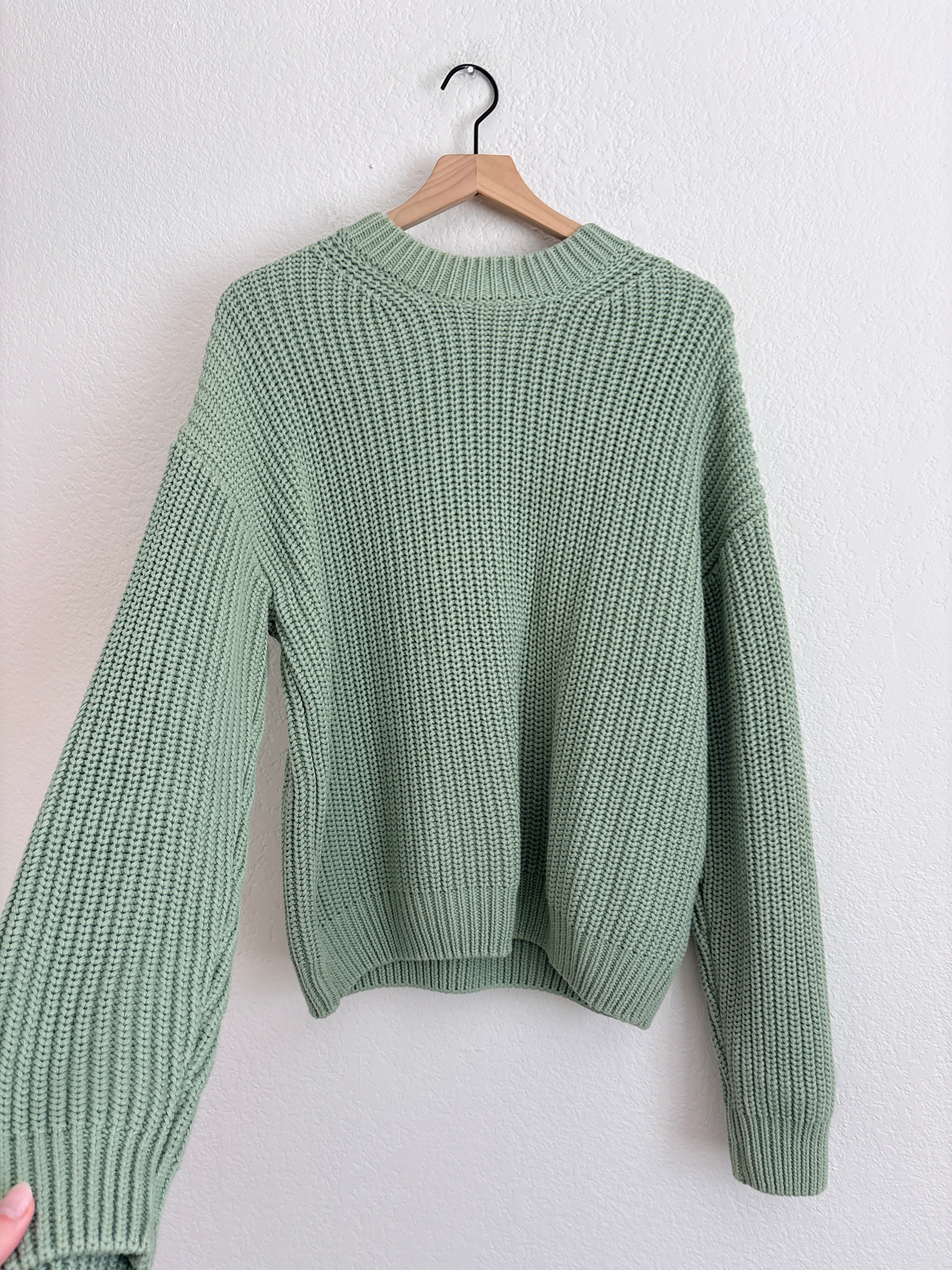 Blythe + Bodhi Sage Knit Sweater (S/M)