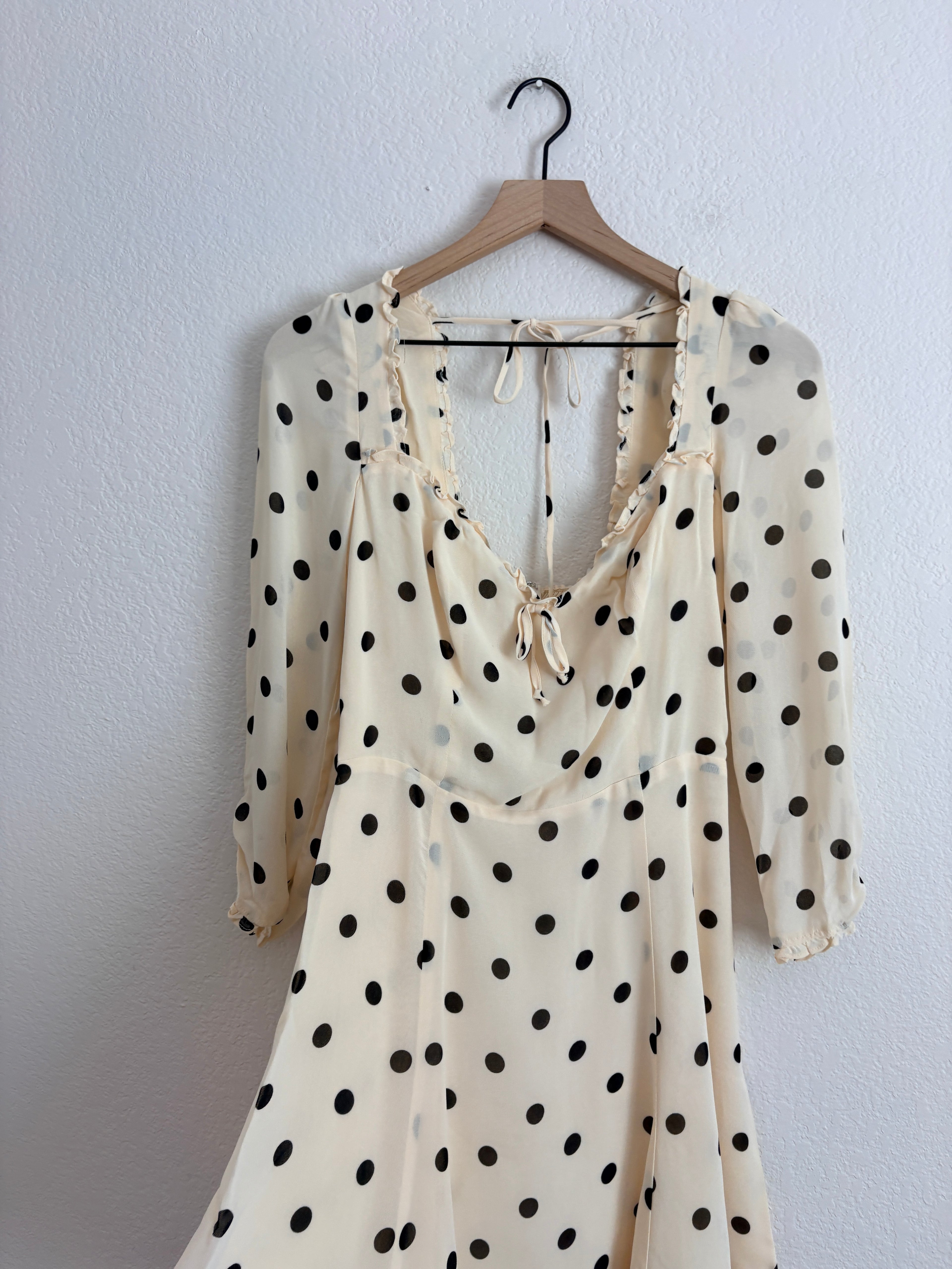 New Reformation Remi Sweetheart Mini Dress (6)