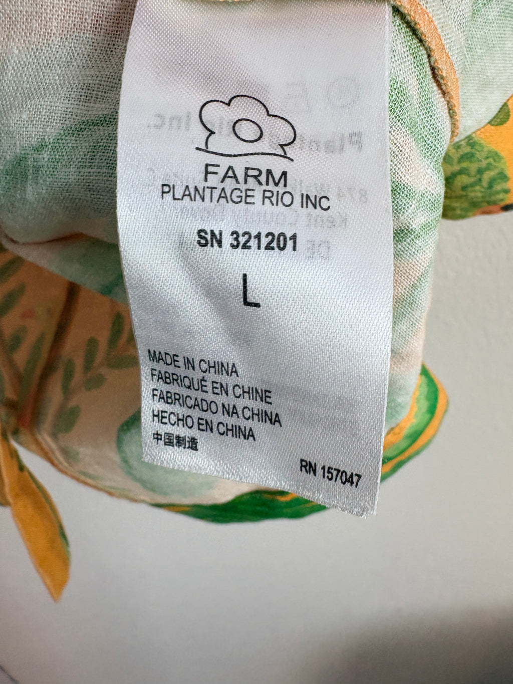 Farm Rio Sunrise Ombré Dress (L)
