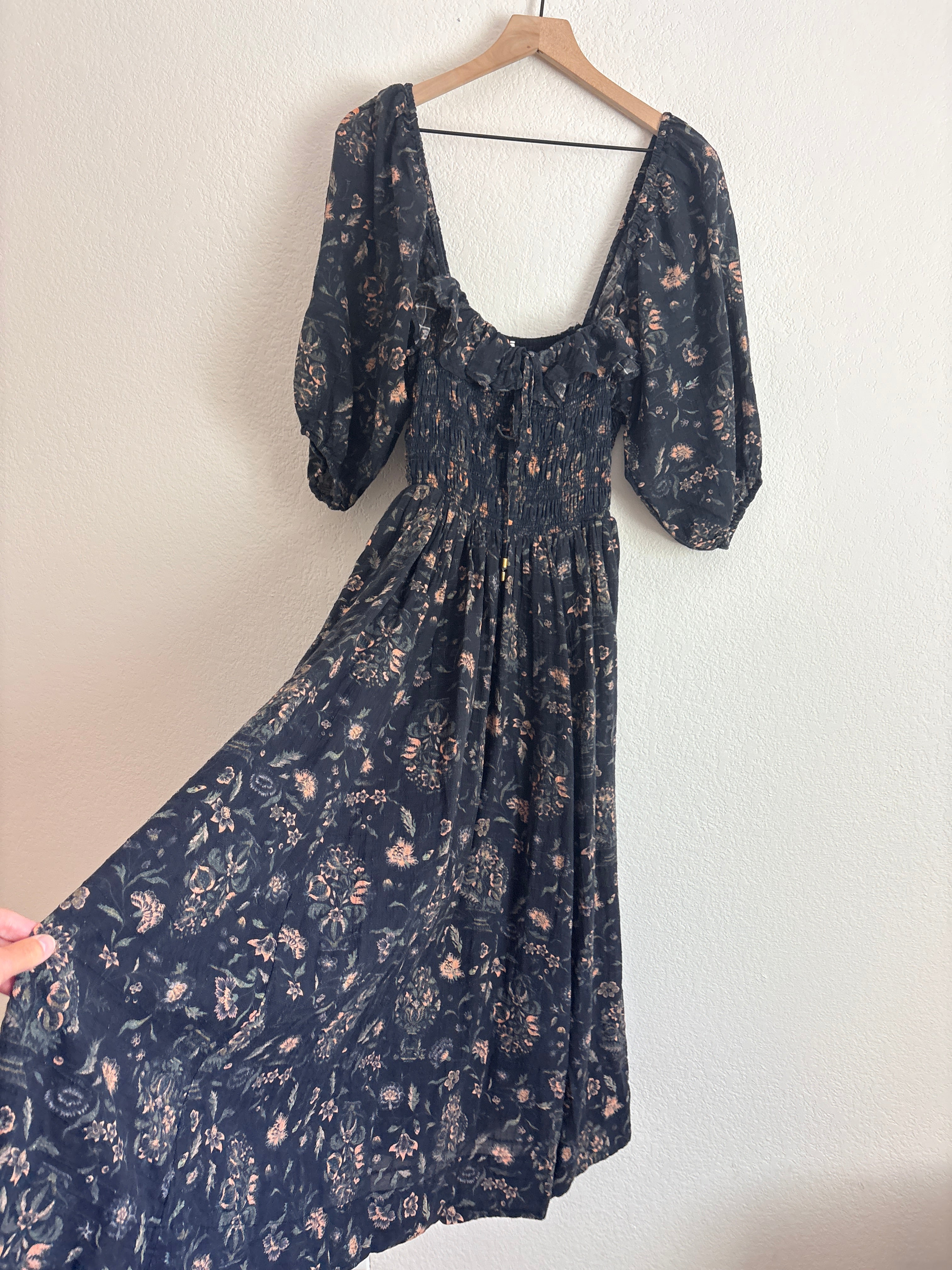 Free People Oasis Printed Dress (S)