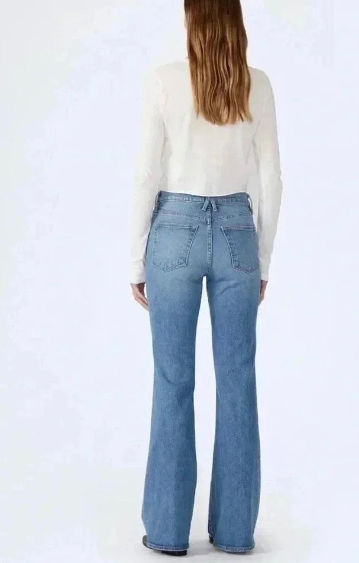 Slvrlake Reese High Rise Boot Cut Jeans (32)