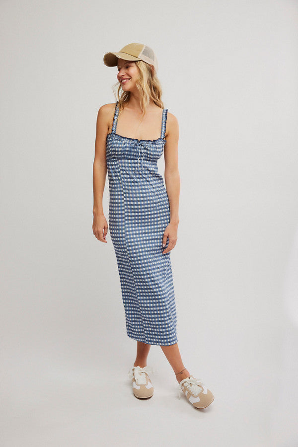 New Free People Lucinda Midi Dress (M)