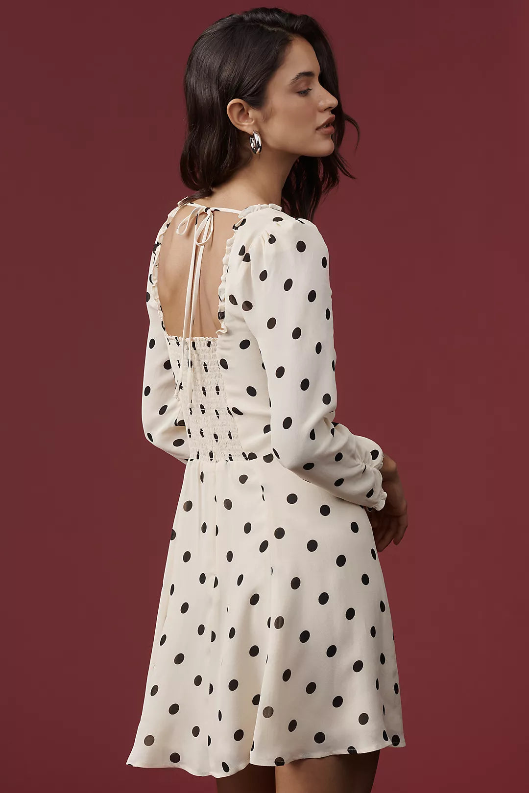 New Reformation Remi Sweetheart Mini Dress (6)