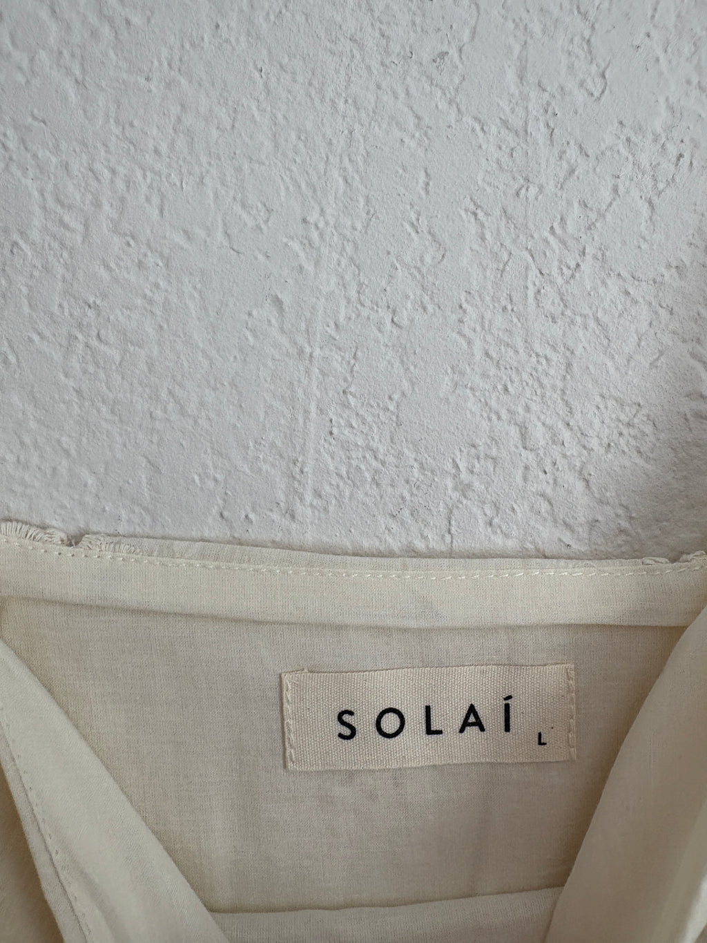 Solai Lila Cotton Mini Dress (L)