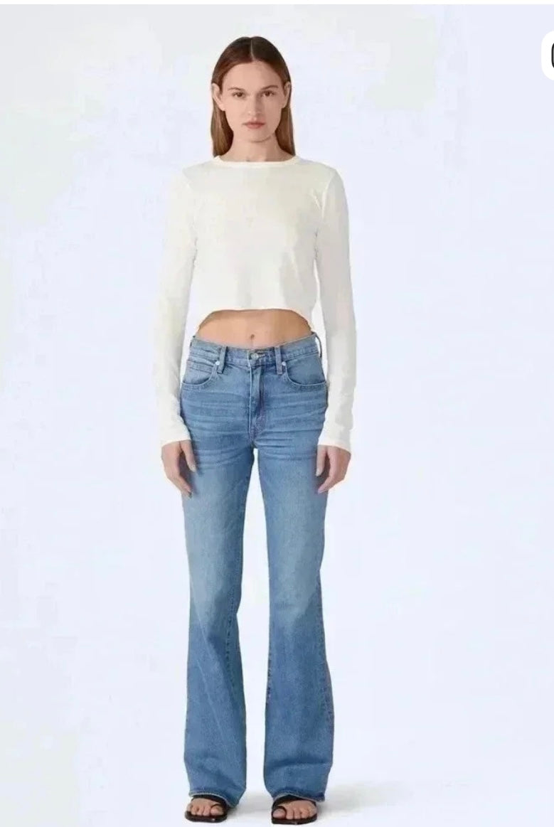 Slvrlake Reese High Rise Boot Cut Jeans (32)