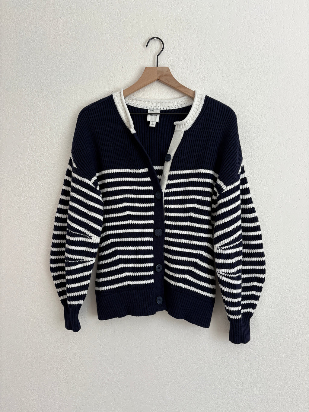 Maeve Blouson Sleeve Cardigan (M)