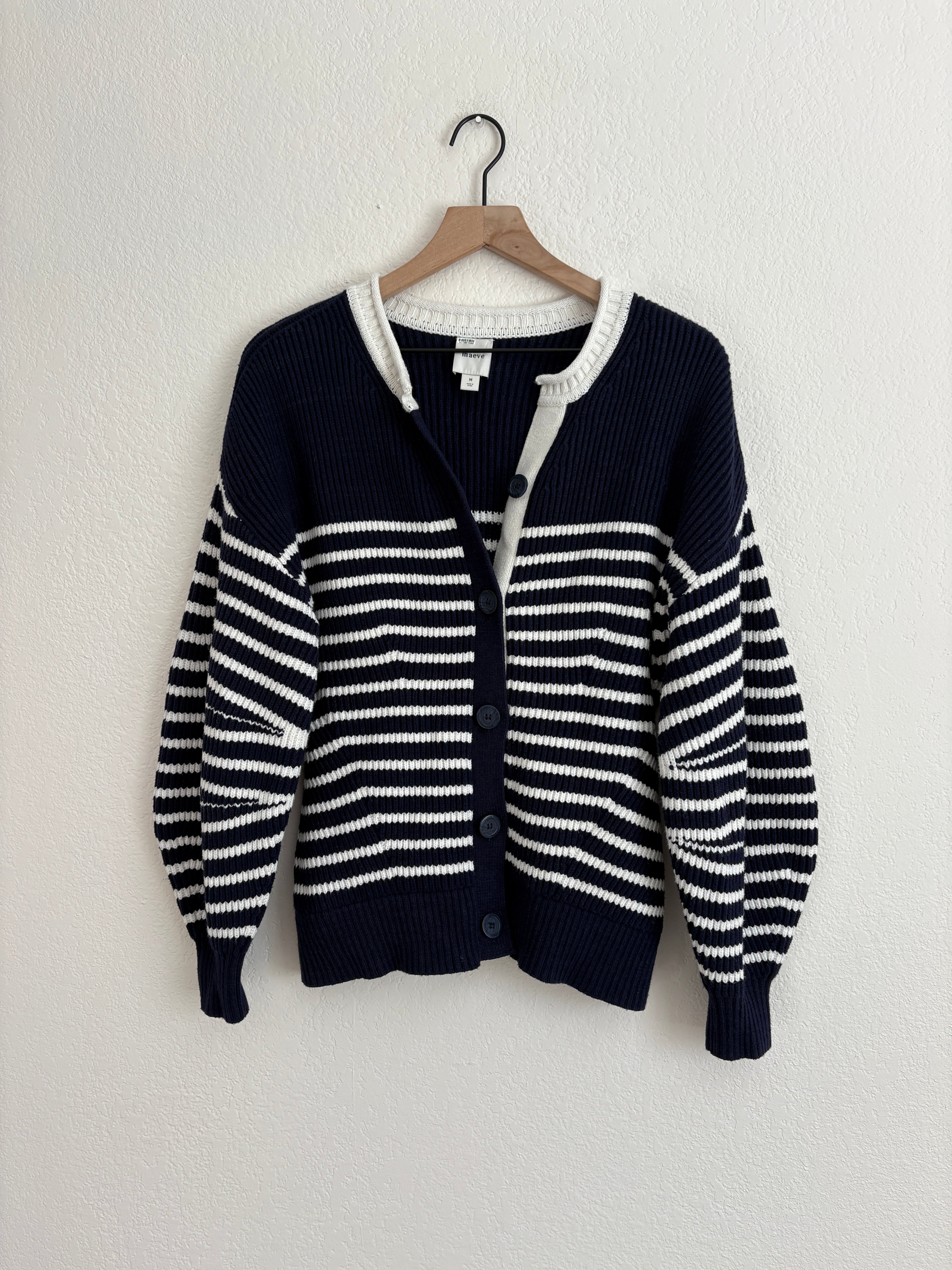 Maeve Blouson Sleeve Cardigan (M)