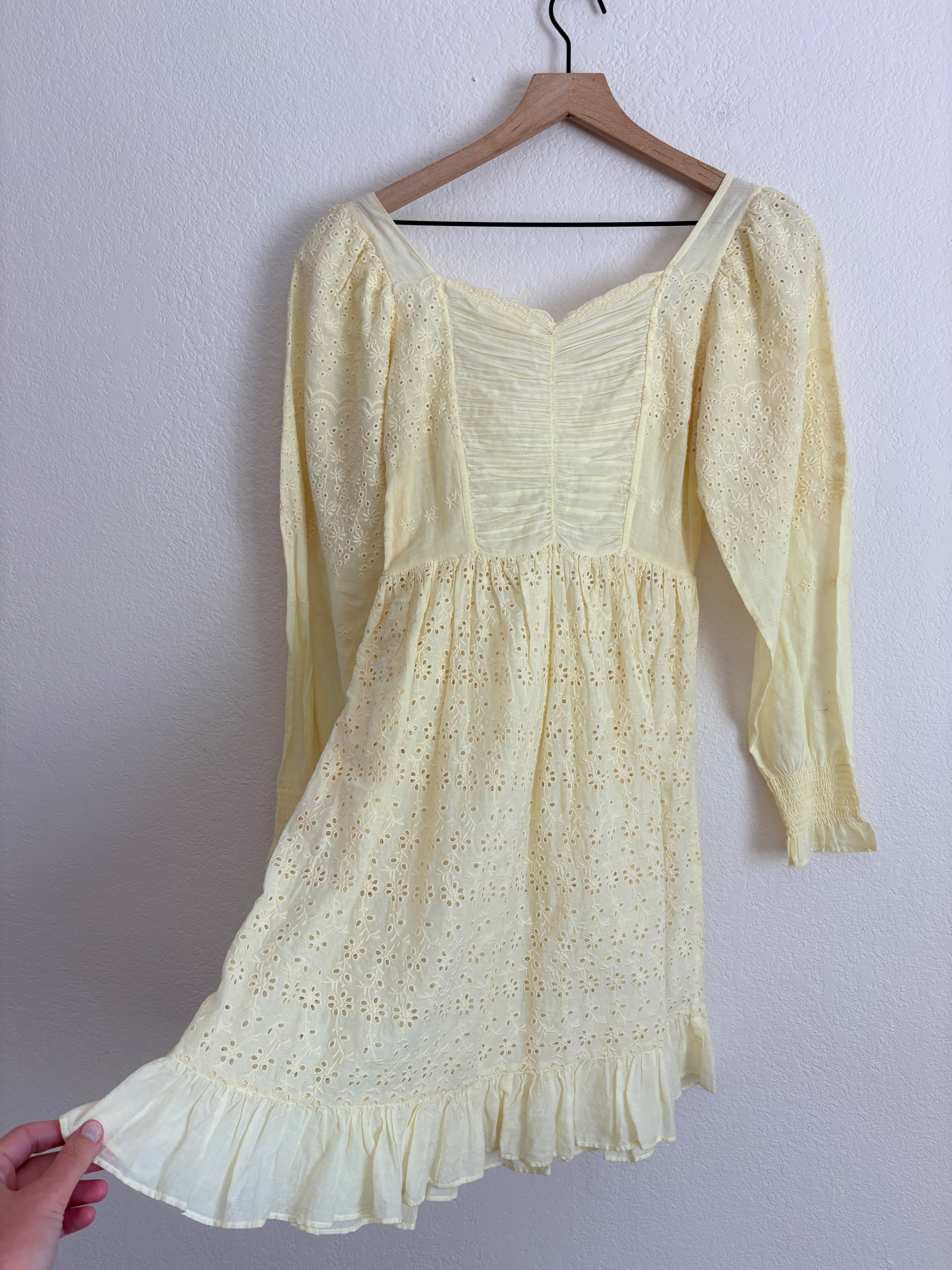 LoveShackFancy Preslina Mini Dress (size 2)
