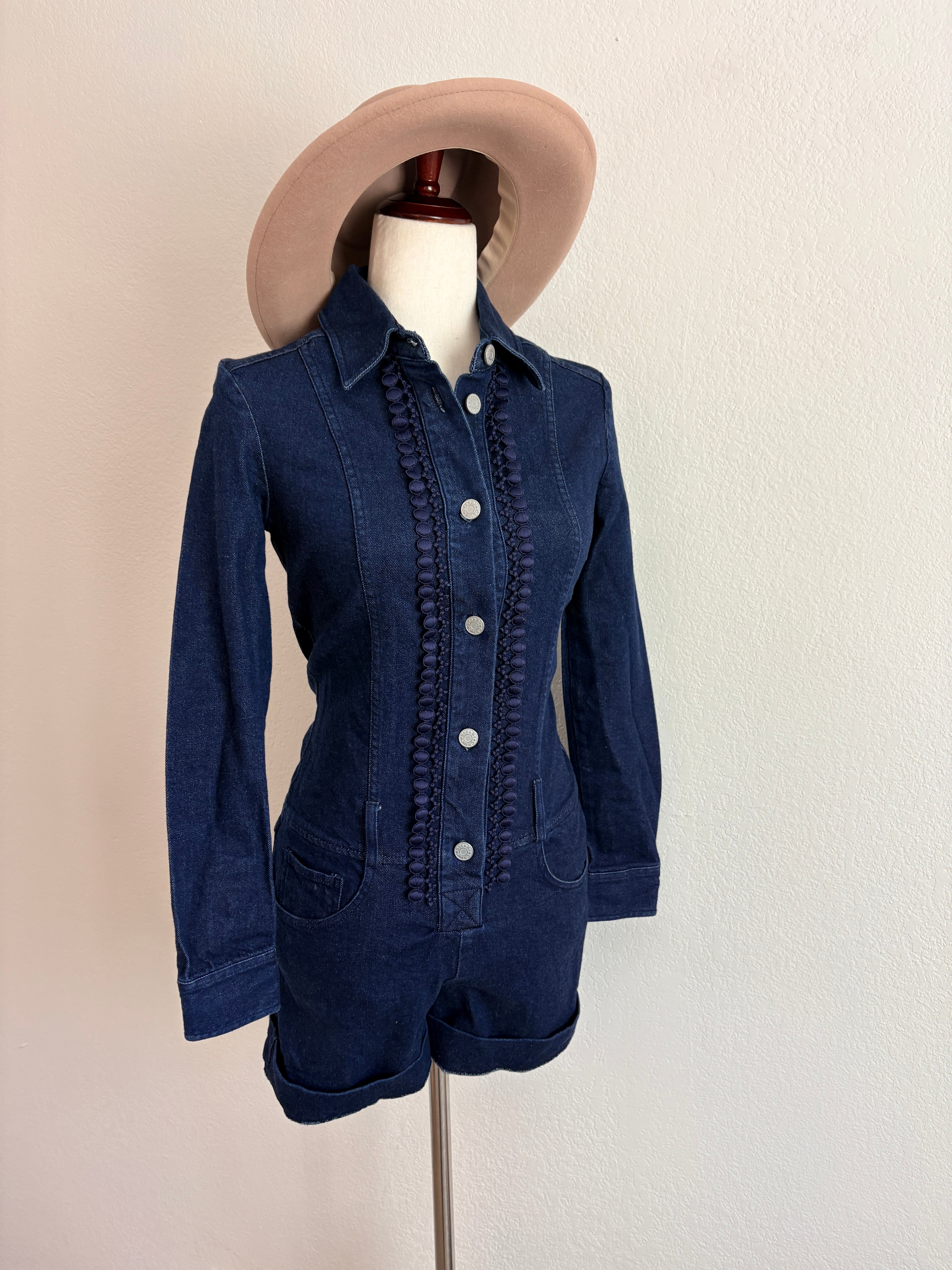 See by Chloe Denim Romper (6)