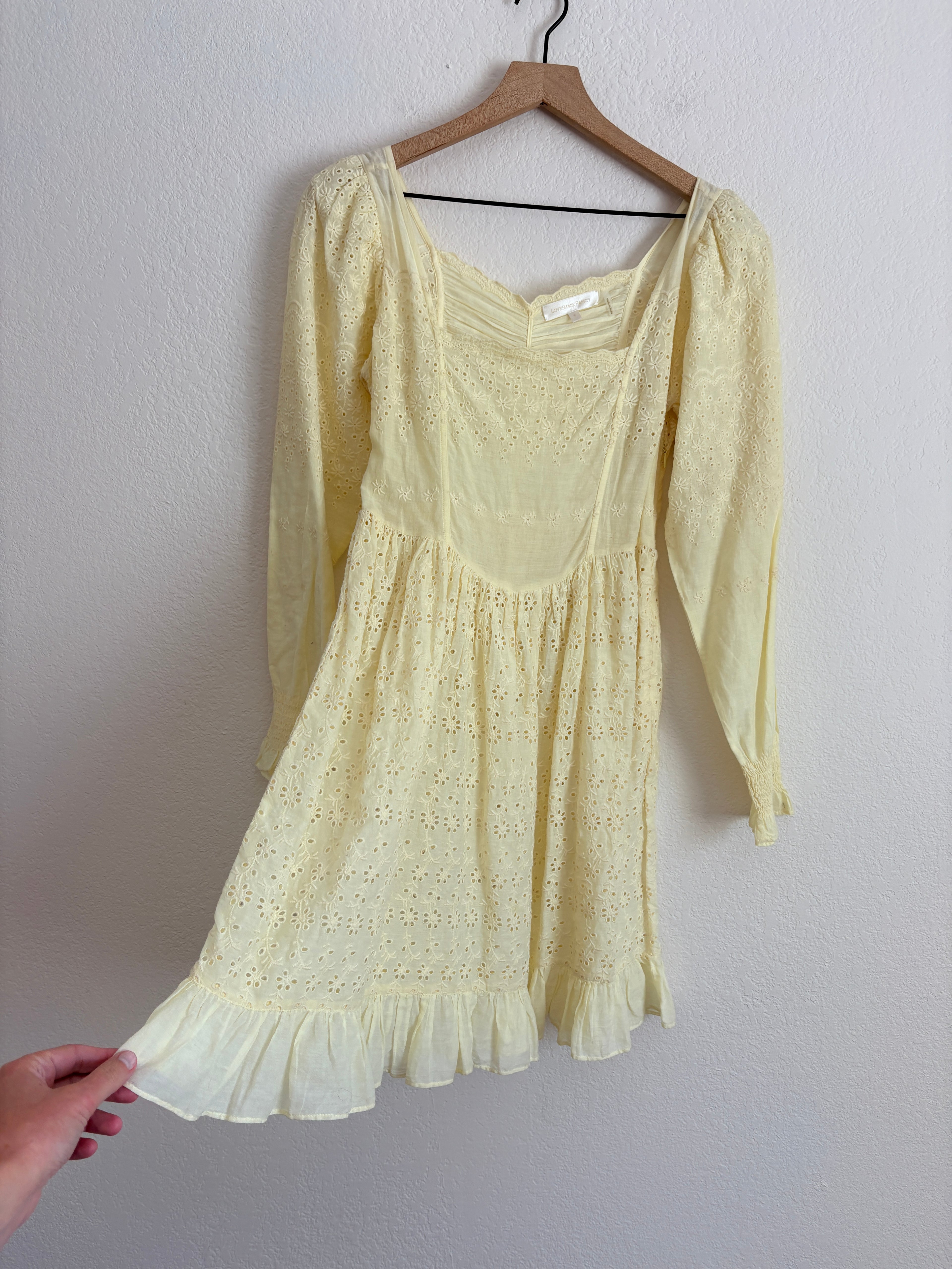 LoveShackFancy Preslina Mini Dress (size 2)