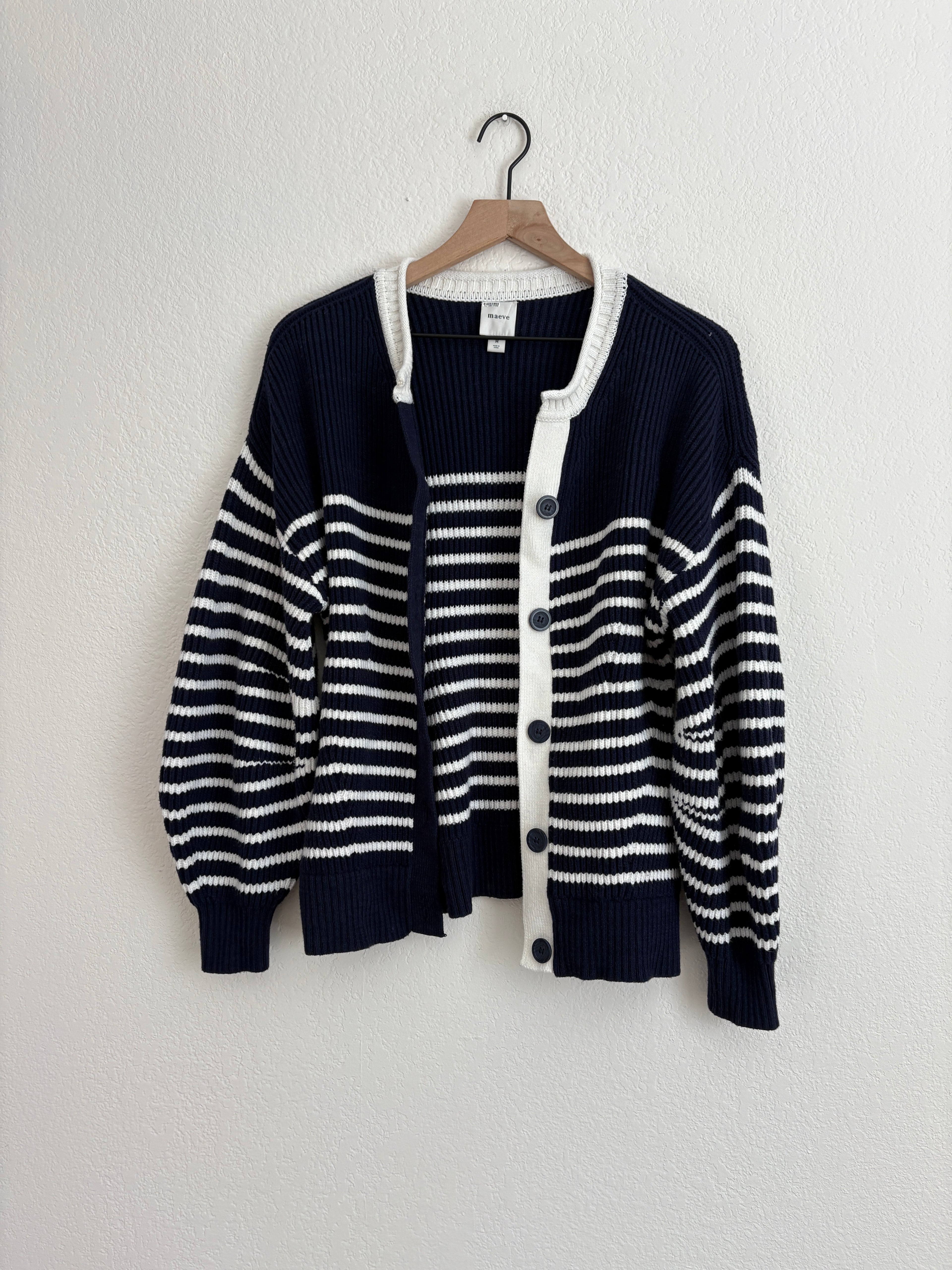 Maeve Blouson Sleeve Cardigan (M)