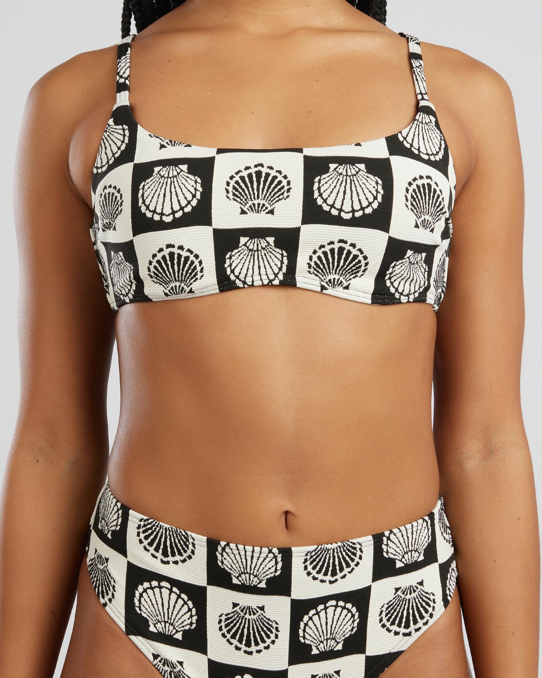New Rip Curl D/DD Seashell Swim Top (L)