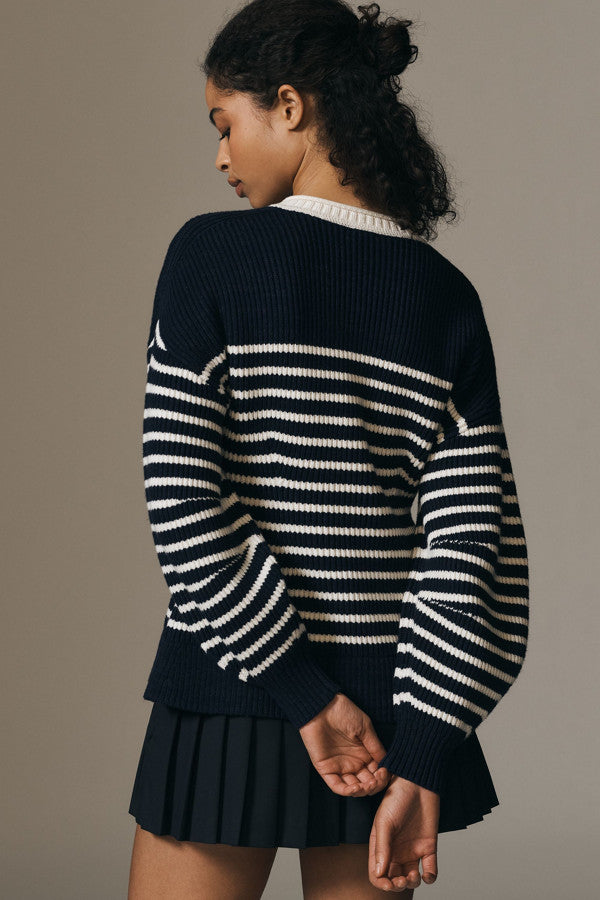 Maeve Blouson Sleeve Cardigan (M)