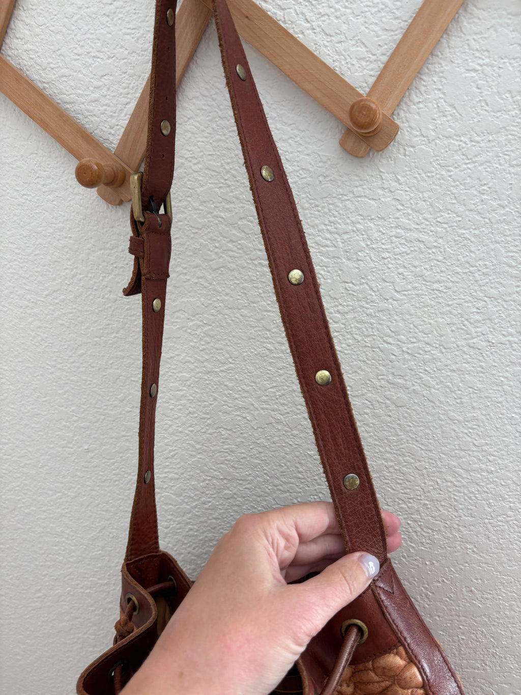 Mo & Co Leather Bag