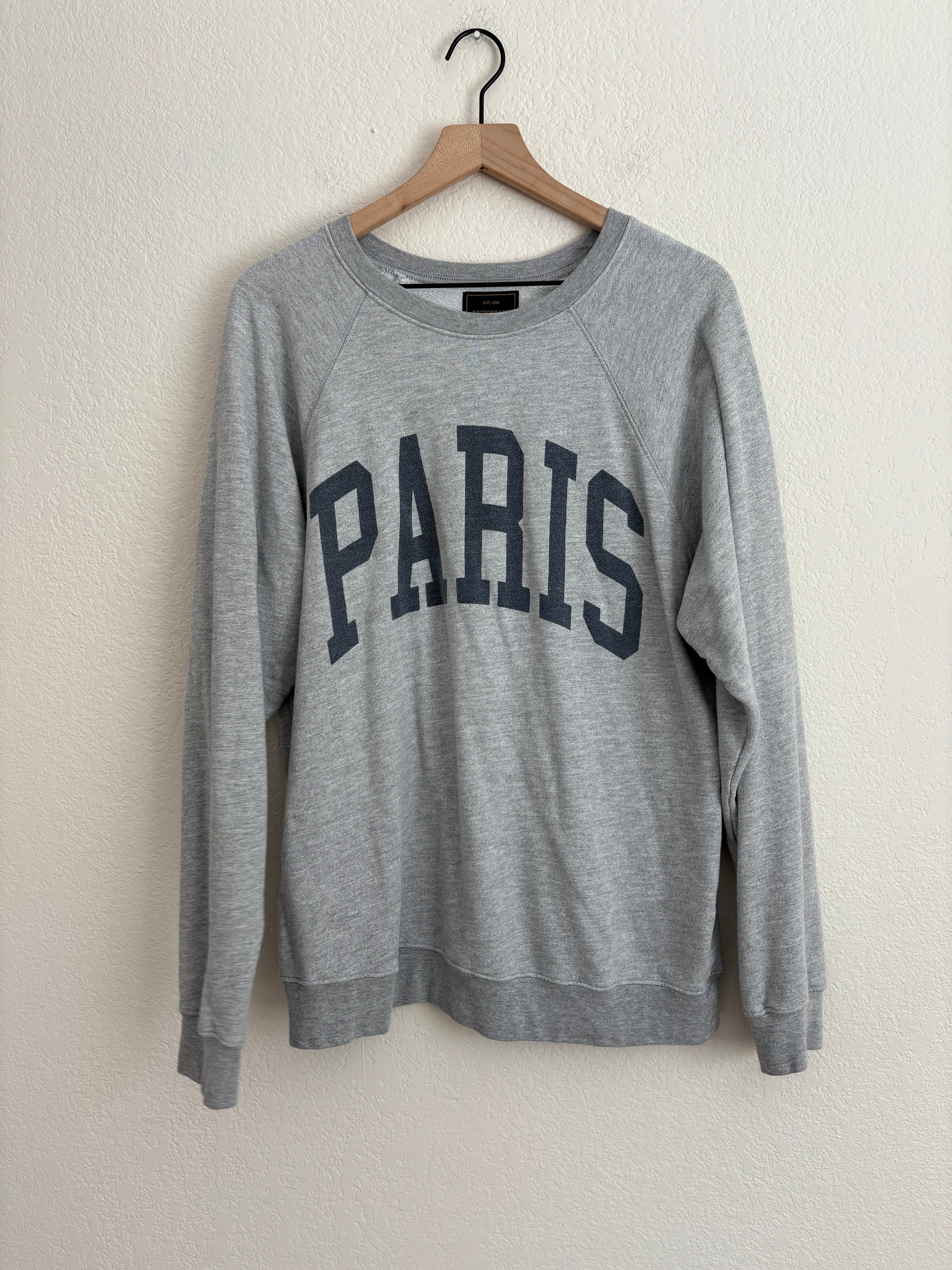 Free People Original Retro Brand Paris Sweatshirt (S)