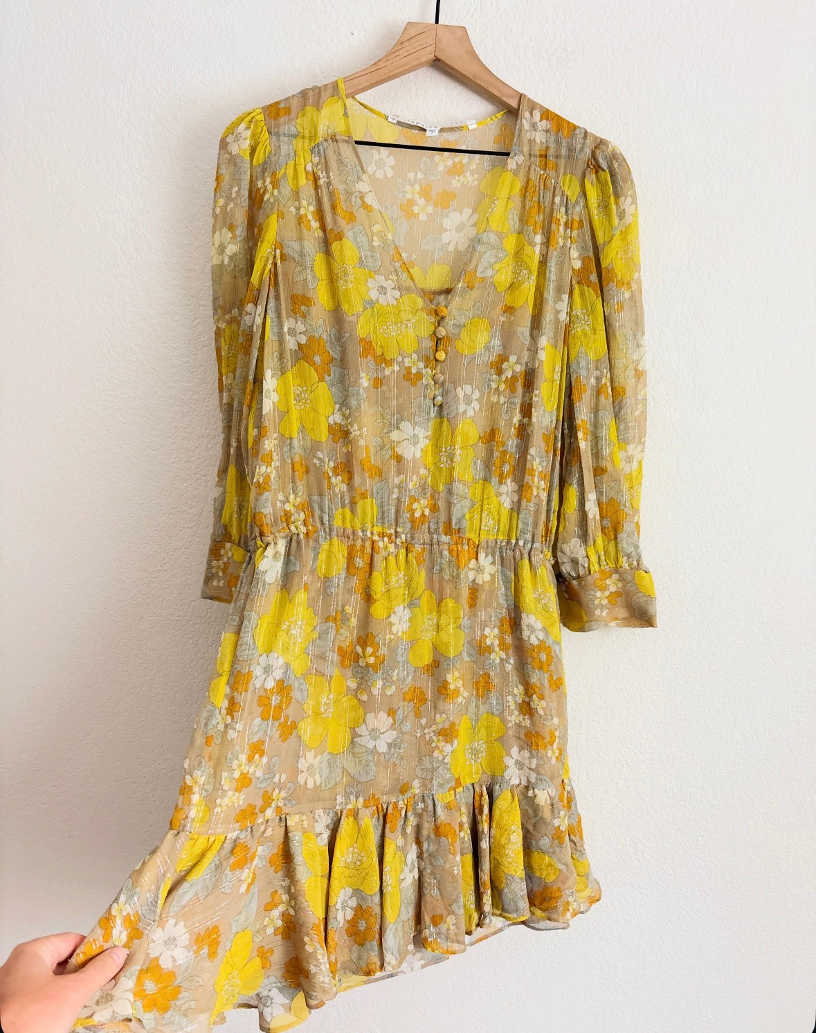Veronica Beard Cybil Silk Dress (8)