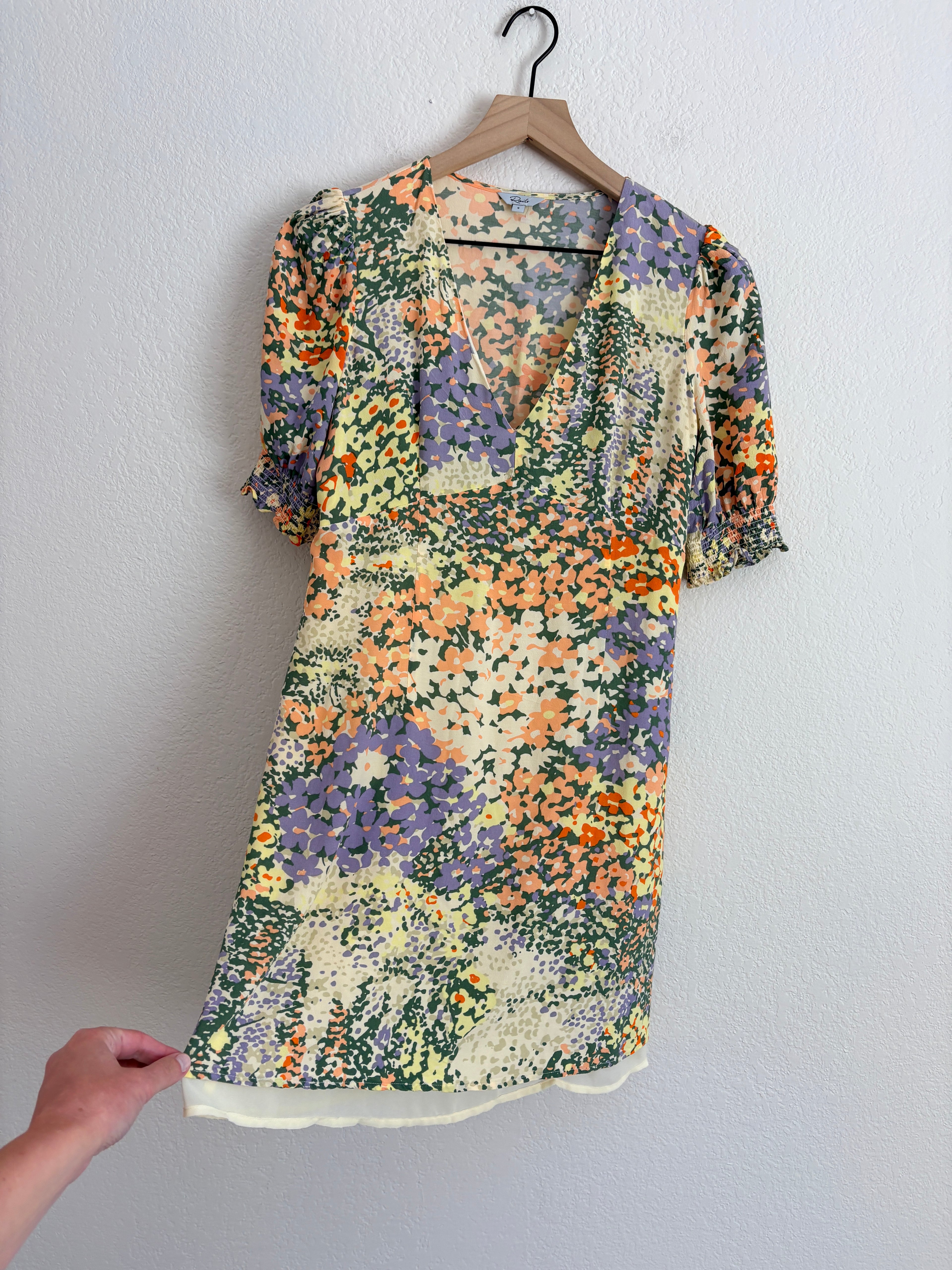 Rails Roma Dress in Gardenia (S)