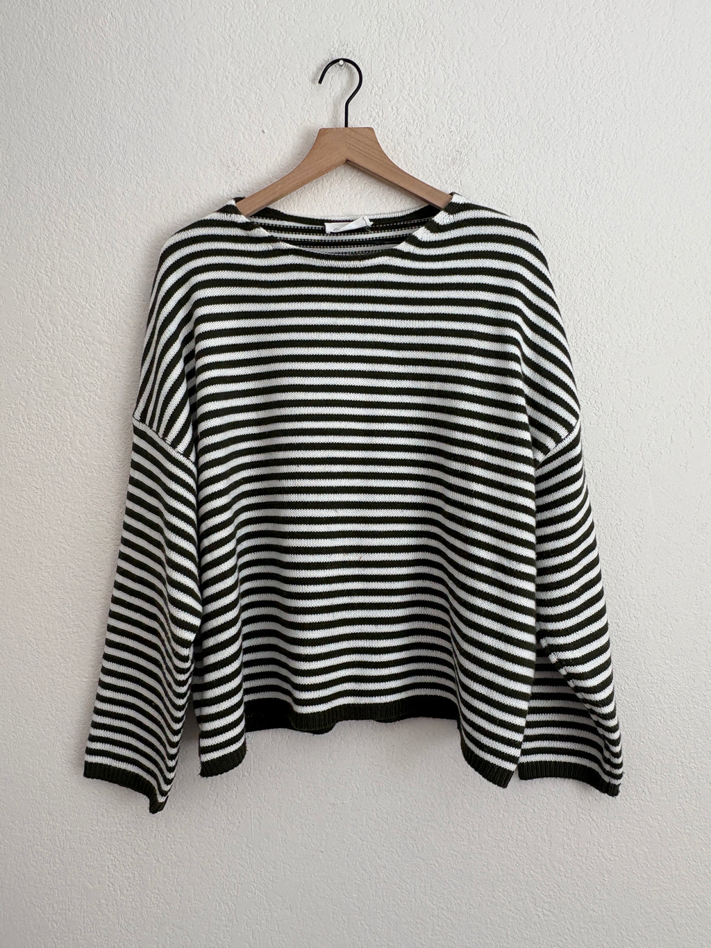 Carly Jean Los Angeles Striped Sweater (L)
