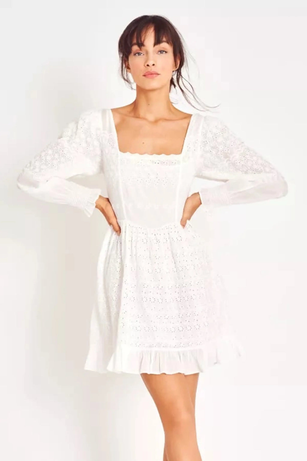 LoveShackFancy Preslina Mini Dress (size 2)