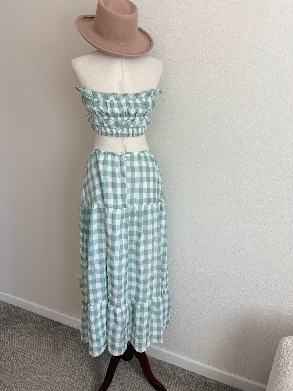 Sabo Alarette Gingham Set (M/L)